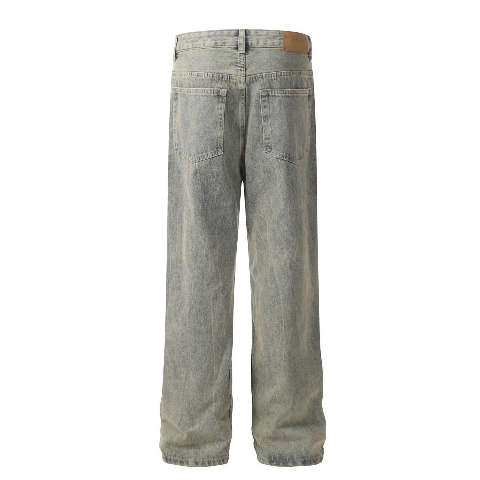 Vintage Washed Stacked Flare Denim Jeans Size US 33 - 6 Thumbnail