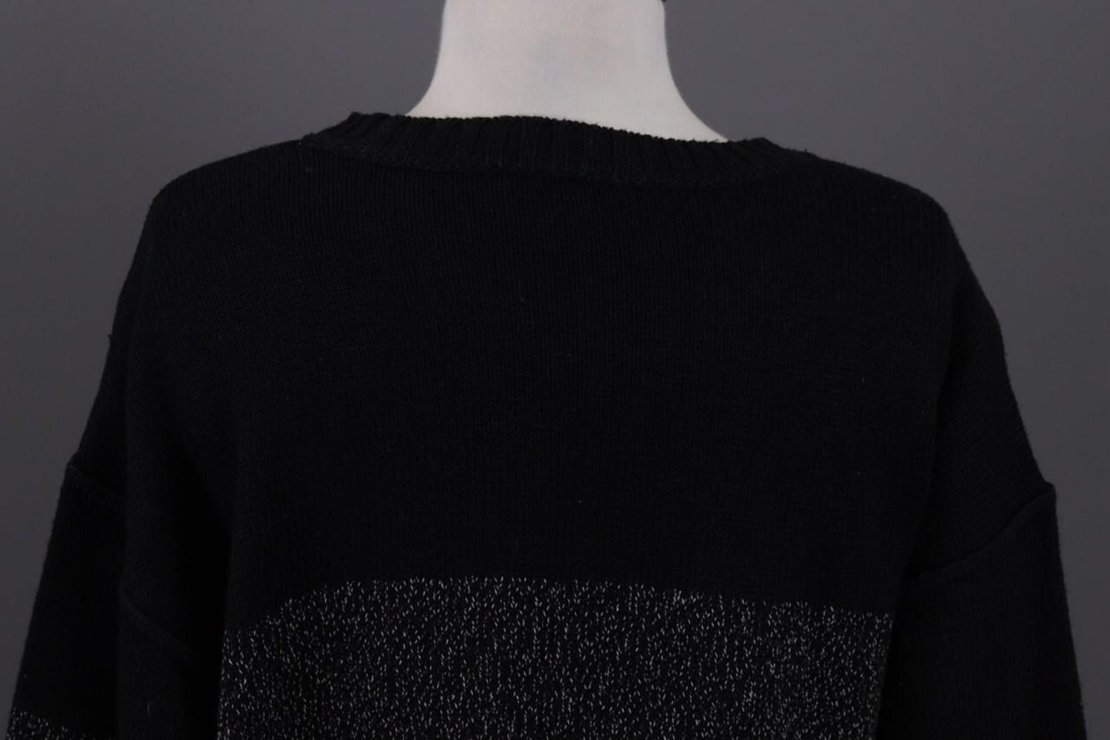 Carlo Colucci Carlo Colucci Black Knit Mens Sweater Size 56 Size US M / EU 48-50 / 2 - 10 Thumbnail