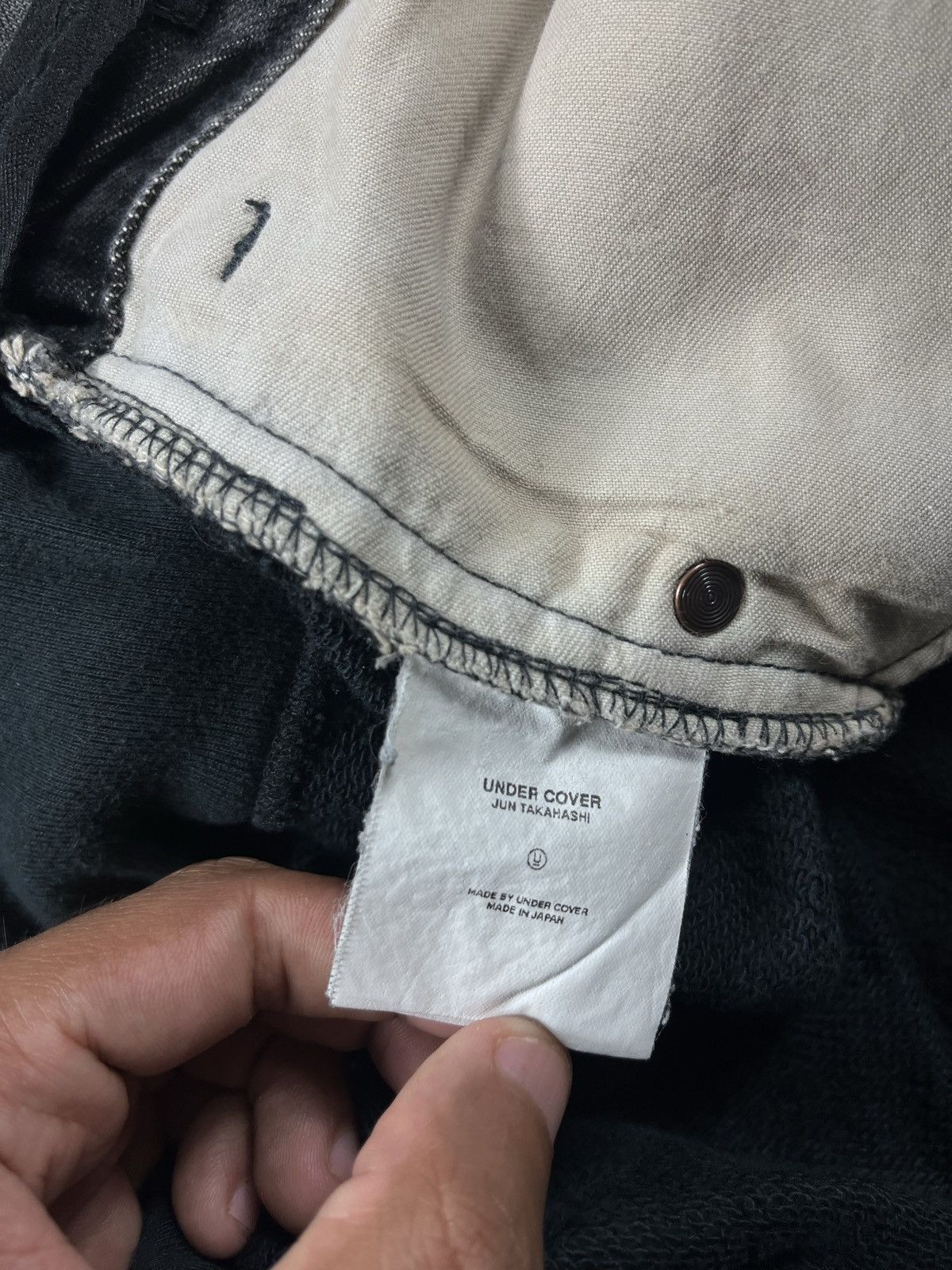 Undercover Undercover - « PEACEBUILDER » Rare Hybrid Denim Size US 32 / EU 48 - 13 Thumbnail
