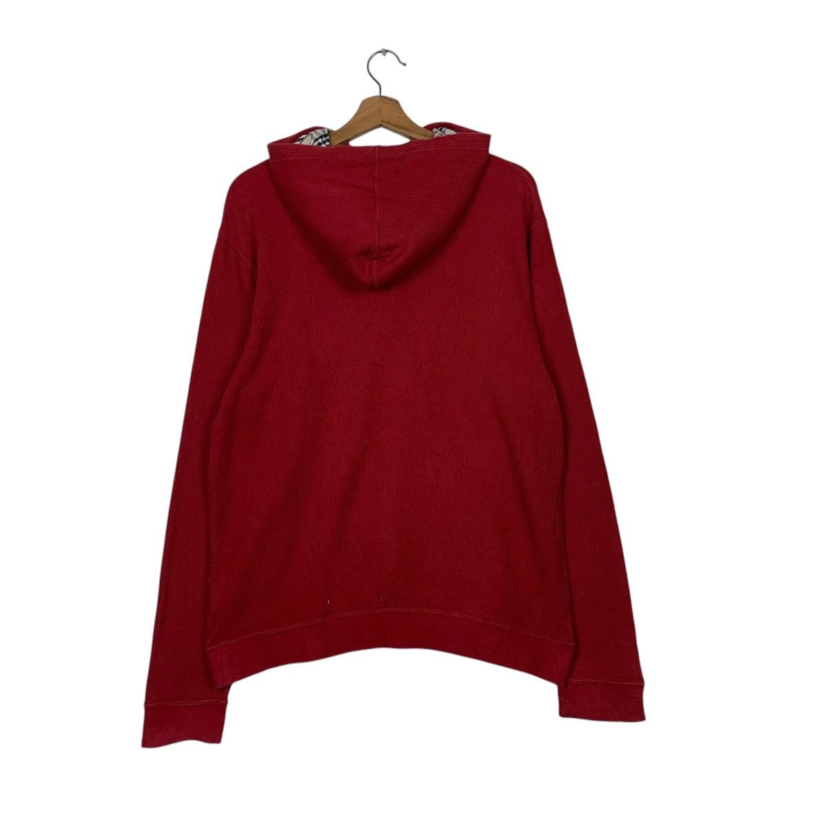 Burberry Burberry London Red Nova Check Hoodie Size US L / EU 52-54 / 3 - 7 Thumbnail