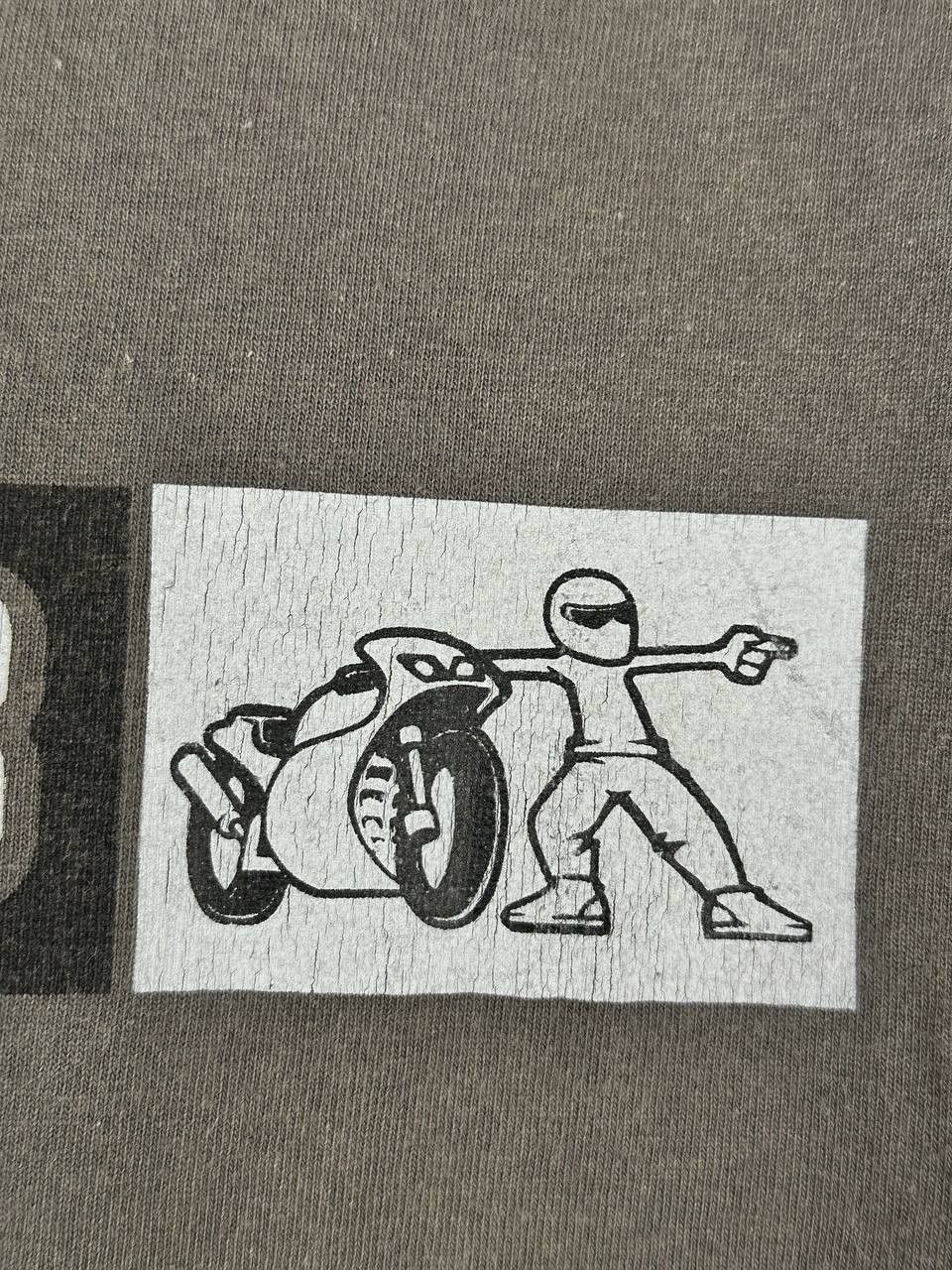 Alstyle Vintage 105dB 00s Street Race Federation Graphic Tee Size US M / EU 48-50 / 2 - 11 Thumbnail