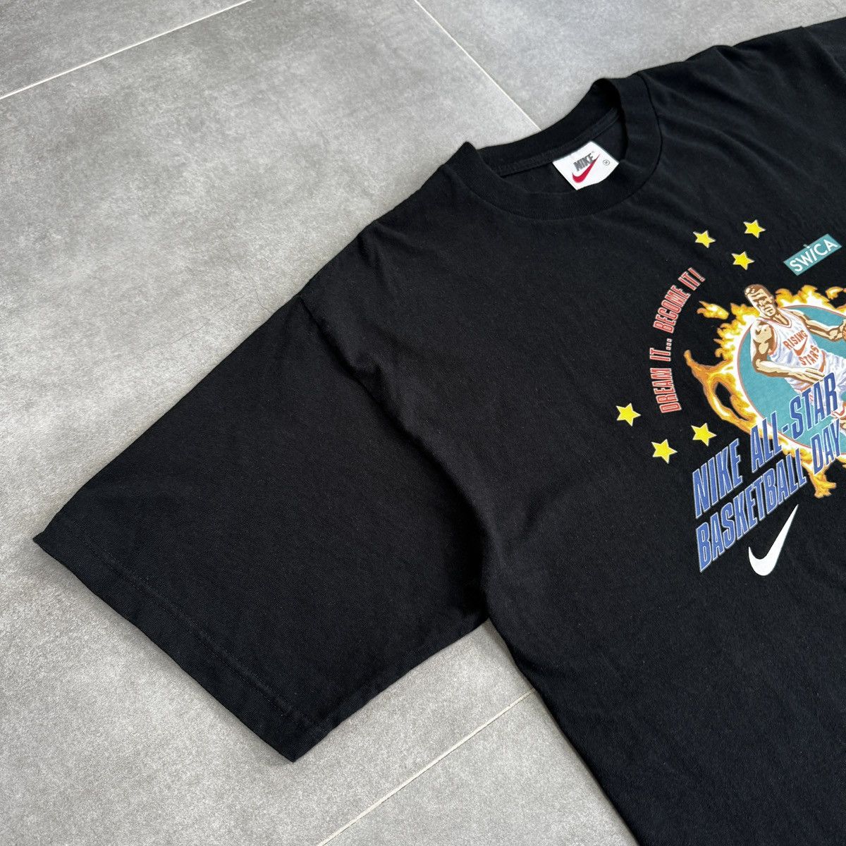 Nike Vintage Nike All-Star Basketball Day Rising Stars 90s Shirt Size US M / EU 48-50 / 2 - 2 Thumbnail