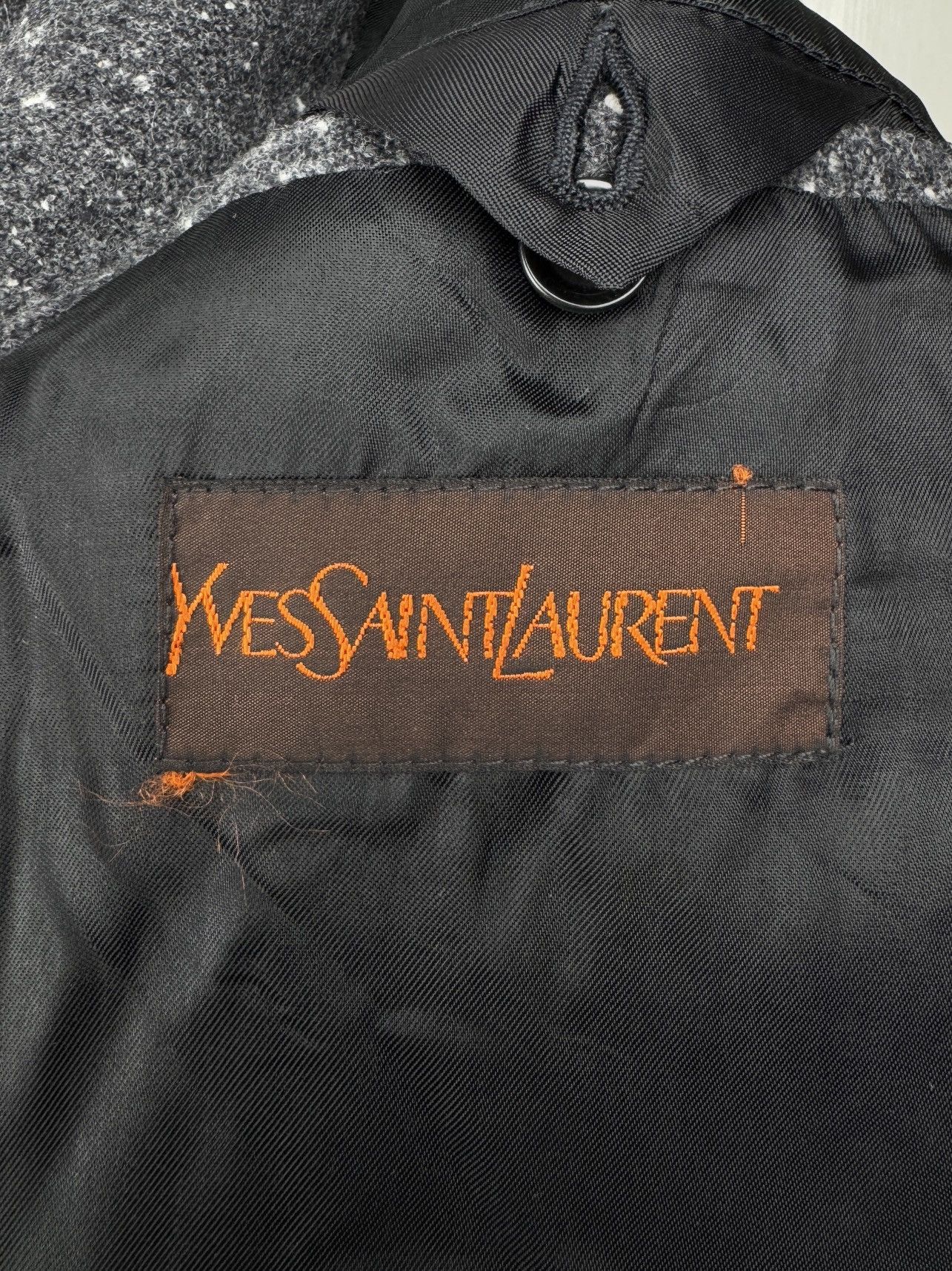 Yves Saint Laurent Yves Saint Laurent x Lanificio Paoletti wool tweed blazer 52 Size 42R - 11 Thumbnail