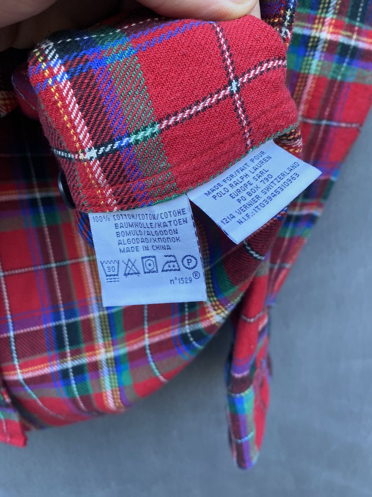 Polo Ralph Lauren Polo Ralph Lauren Vintage Flannel shirt size L Size US L / EU 52-54 / 3 - 5 Thumbnail