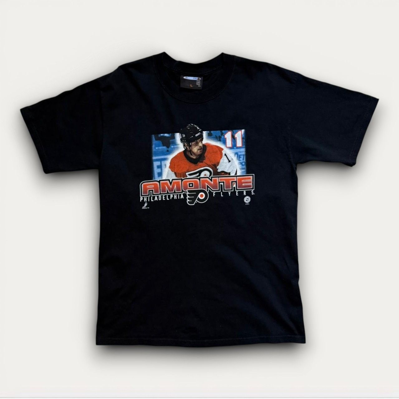 NHL Vintage Y2K Tony Monte Philadelphia Flyers T-Shirt Size US L / EU 52-54 / 3 - 1 Thumbnail