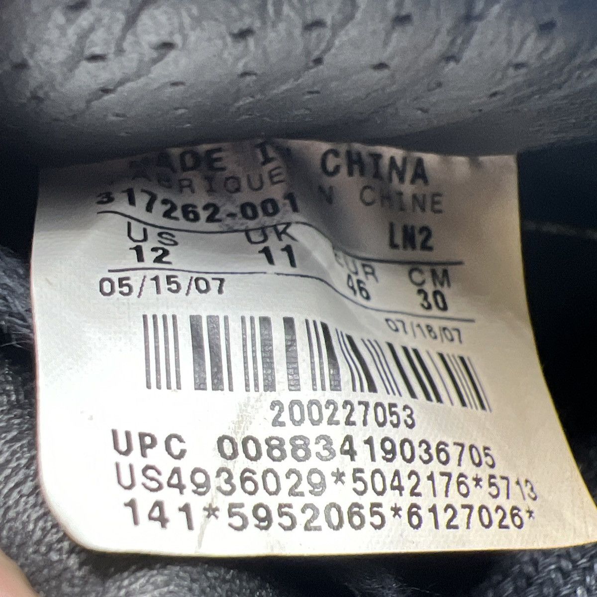 Nike Air Force 1 low supreme max air cb Size US 12 / EU 45 - 8 Thumbnail