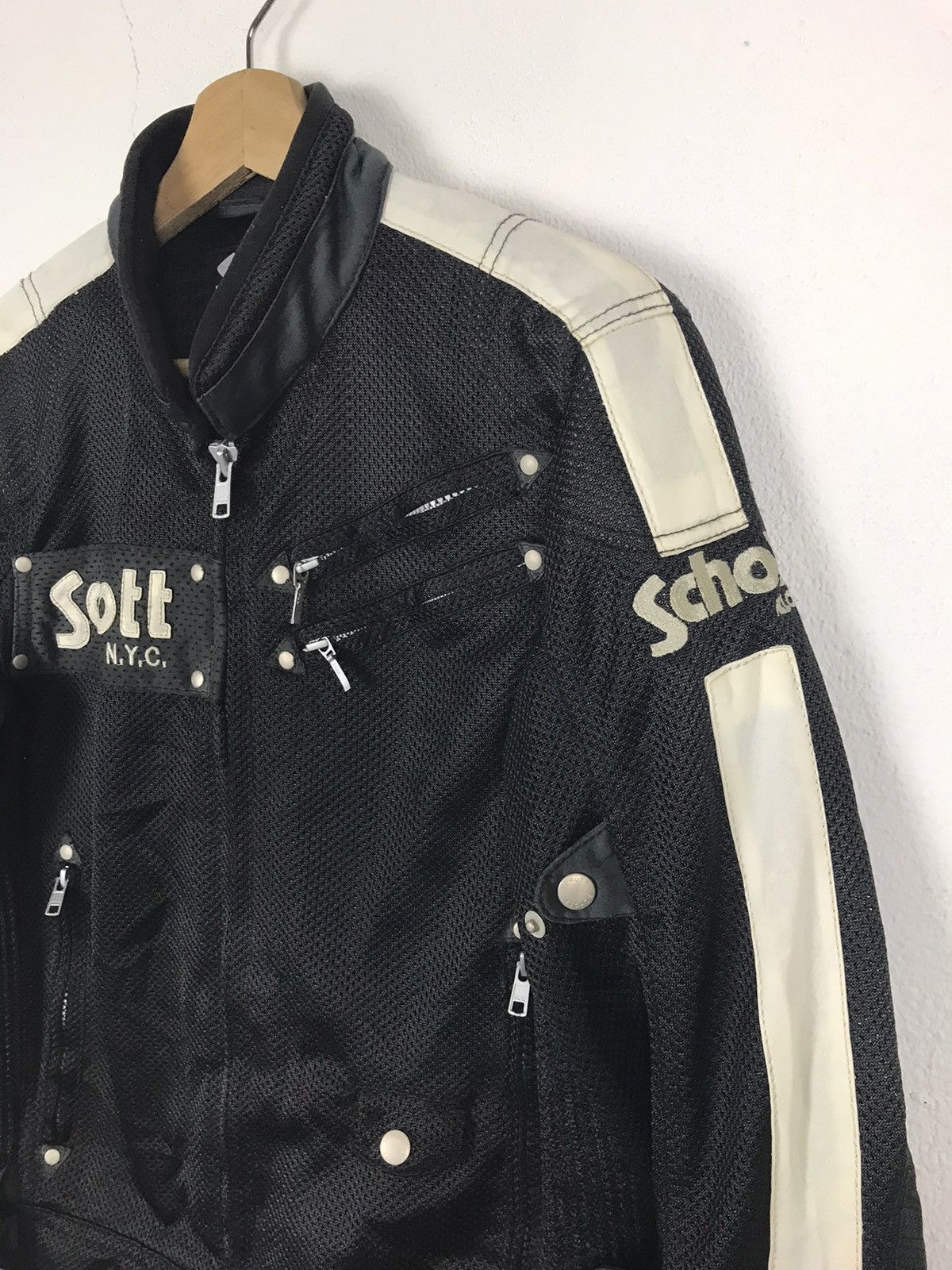 Schott × Vintage Vintage Schott N.Y.C. Riding Biker Motorsport Jacket Size US S / EU 44-46 / 1 - 3 Thumbnail