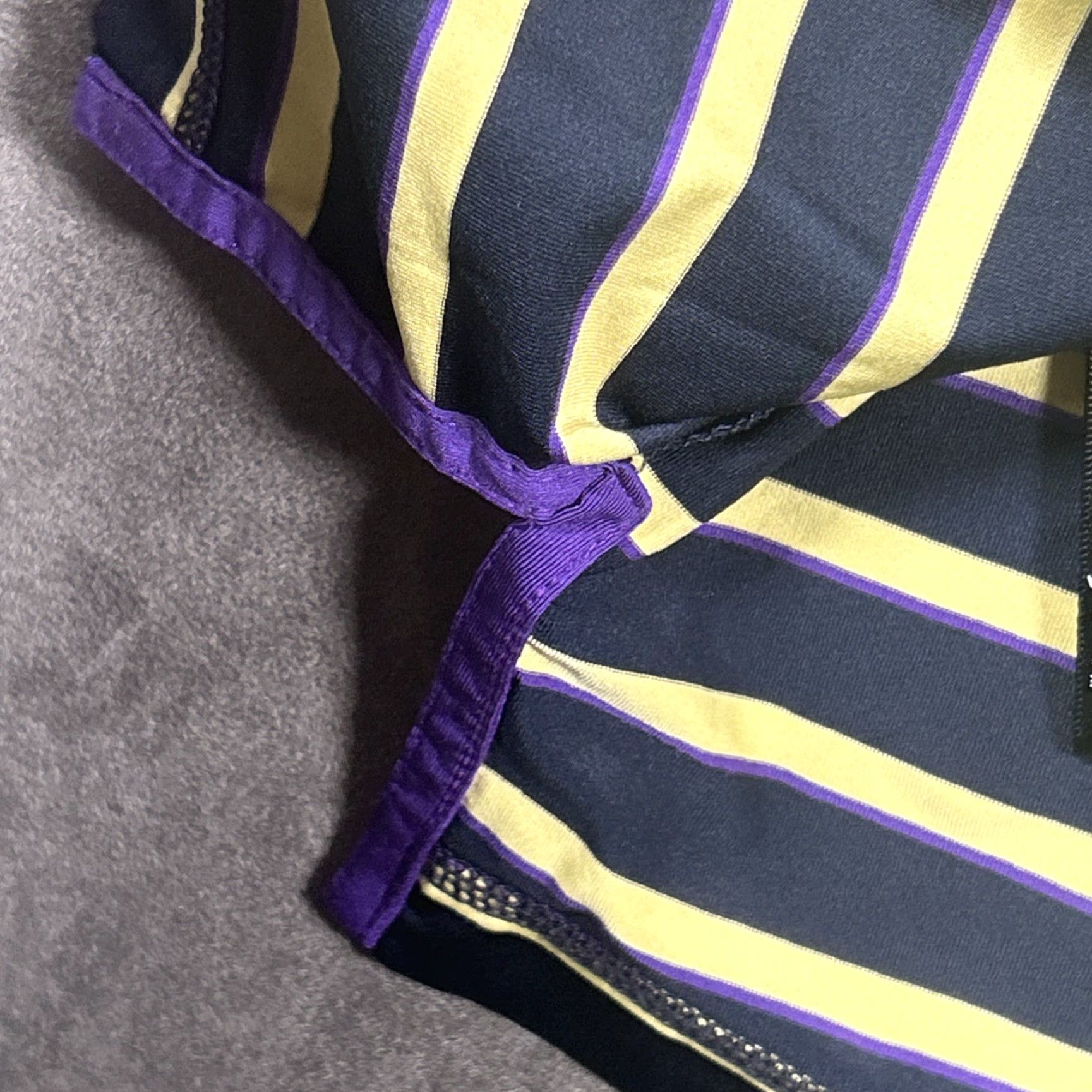 RLX Ralph Lauren RLX Ralph Lauren Polo Shirt Mens L Blue Stripe Performance Stretch Golf Size US L / EU 52-54 / 3 - 7 Thumbnail