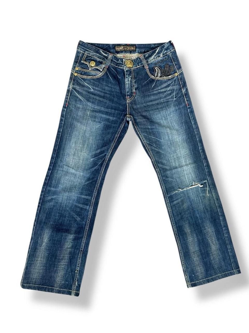 Other Red Pepper Studio R.P. Embroidered Button Studded Denim Size US 32 / EU 48 - 2 Thumbnail