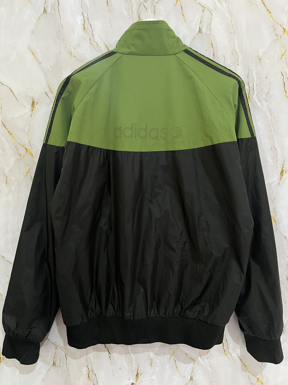 Adidas Vintage Adidas Full-Zip Windbreaker Size US XXL / EU 58 / 5 - 2 Thumbnail