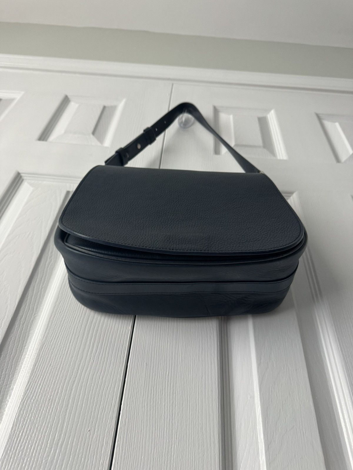 Shinola Shinola Blue Leather Shoulder Messenger Flap Bag Size ONE SIZE - 6 Thumbnail
