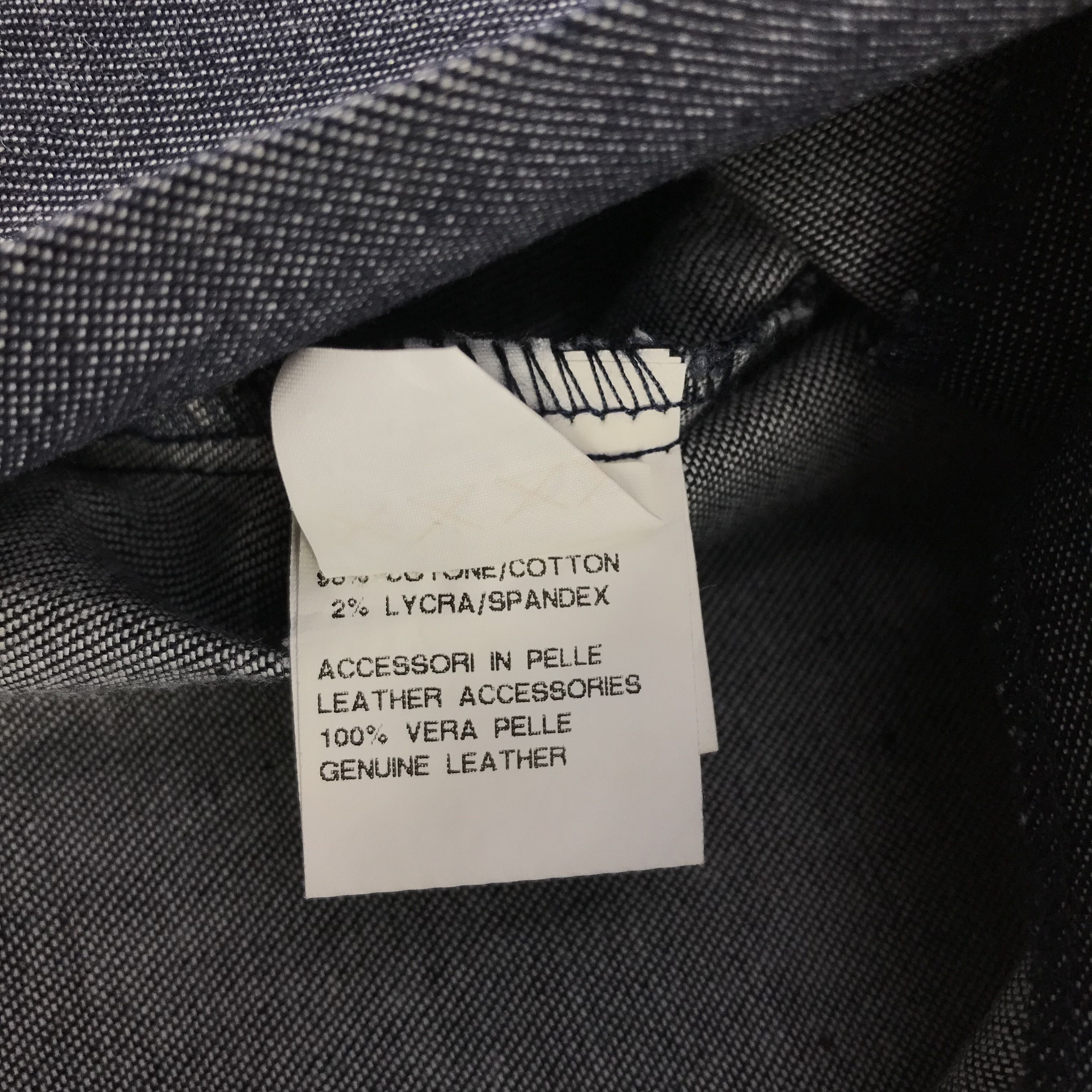 Neil Barrett Neil Barrett Denim Waistcoat Vest Size US XXS / EU 40 - 5 Thumbnail