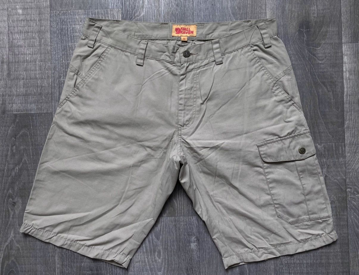 Fjallraven Fjallraven G-1000 Durban Cargo Combat Waterproof Wax Shorts Size US 34 / EU 50 - 3 Thumbnail