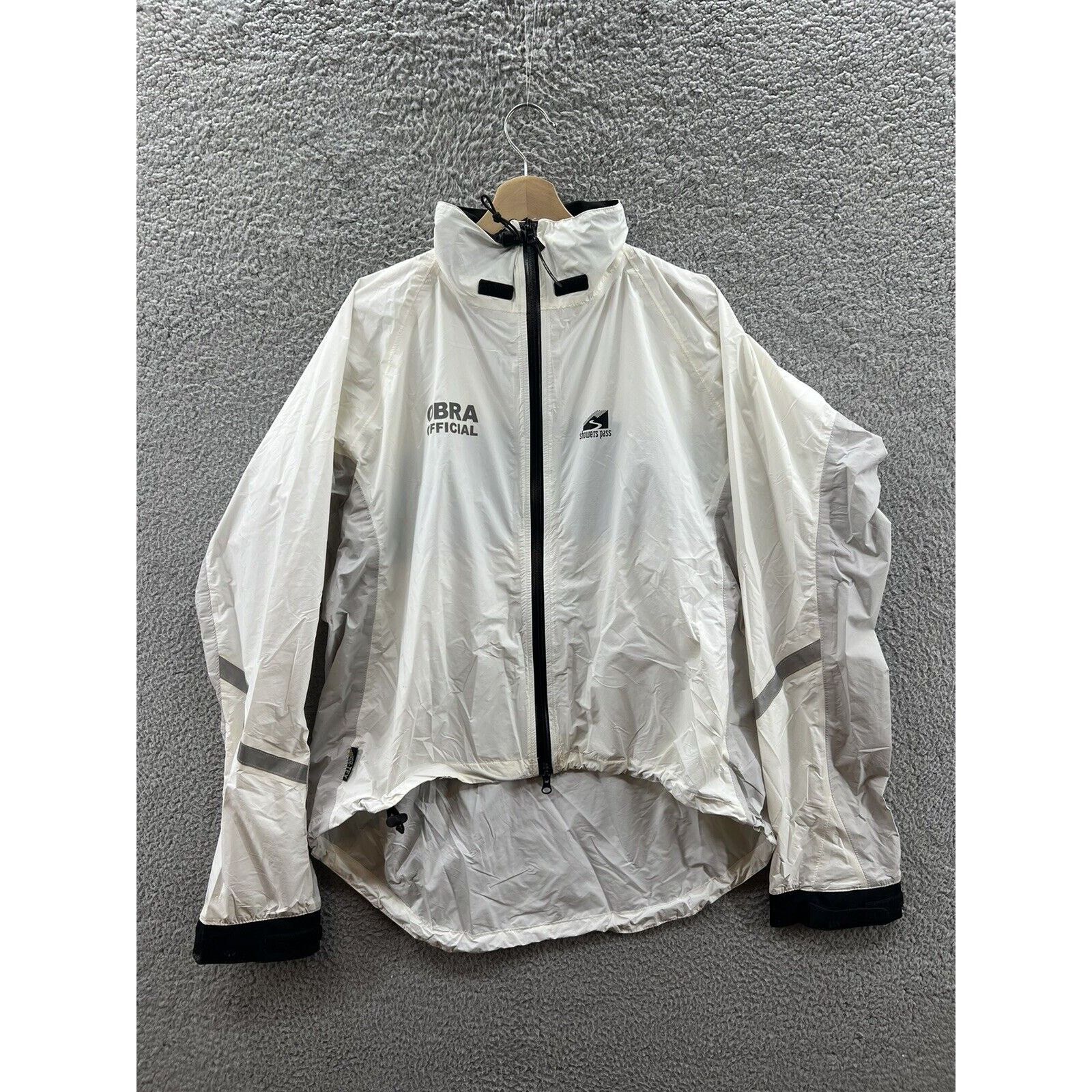 Showers Pass Double Century RTX White Cycling Jacket Adult