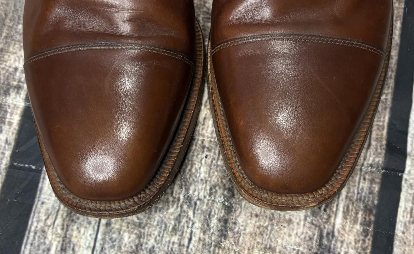 Sanders Sanders & Sanders Loafers Mens Size 11 Leather Penny England Size US 11 / EU 44 - 4 Thumbnail