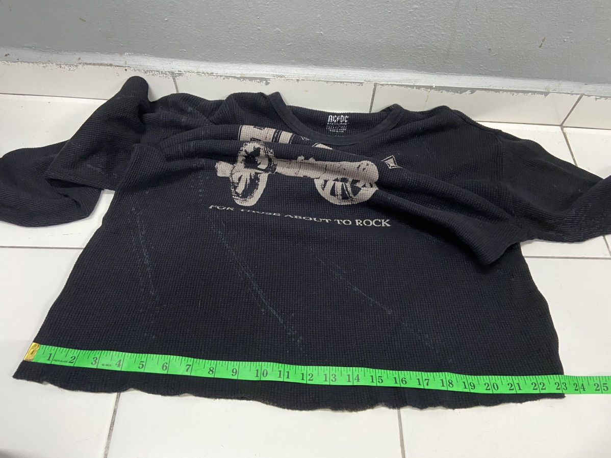 AC/DC ACDC FOR THOSE ABOUT TO ROCK 2005 WAFFLE LONG SLEEVE Size US XL / EU 56 / 4 - 12 Thumbnail