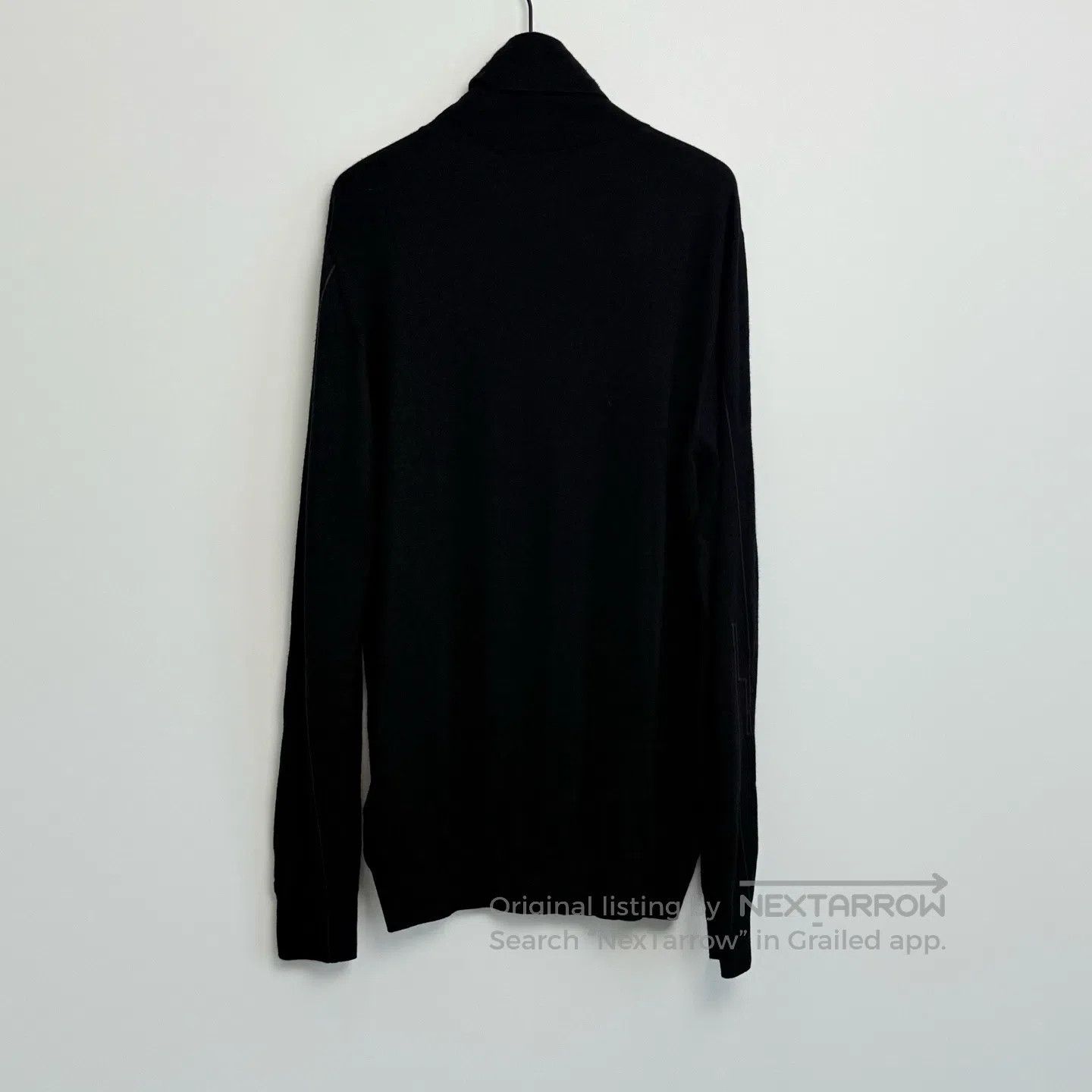 Hermes Hermes Solid Color Turtleneck Knit Top| Size XXL / US 16-18 / IT 52-54 - 3 Thumbnail