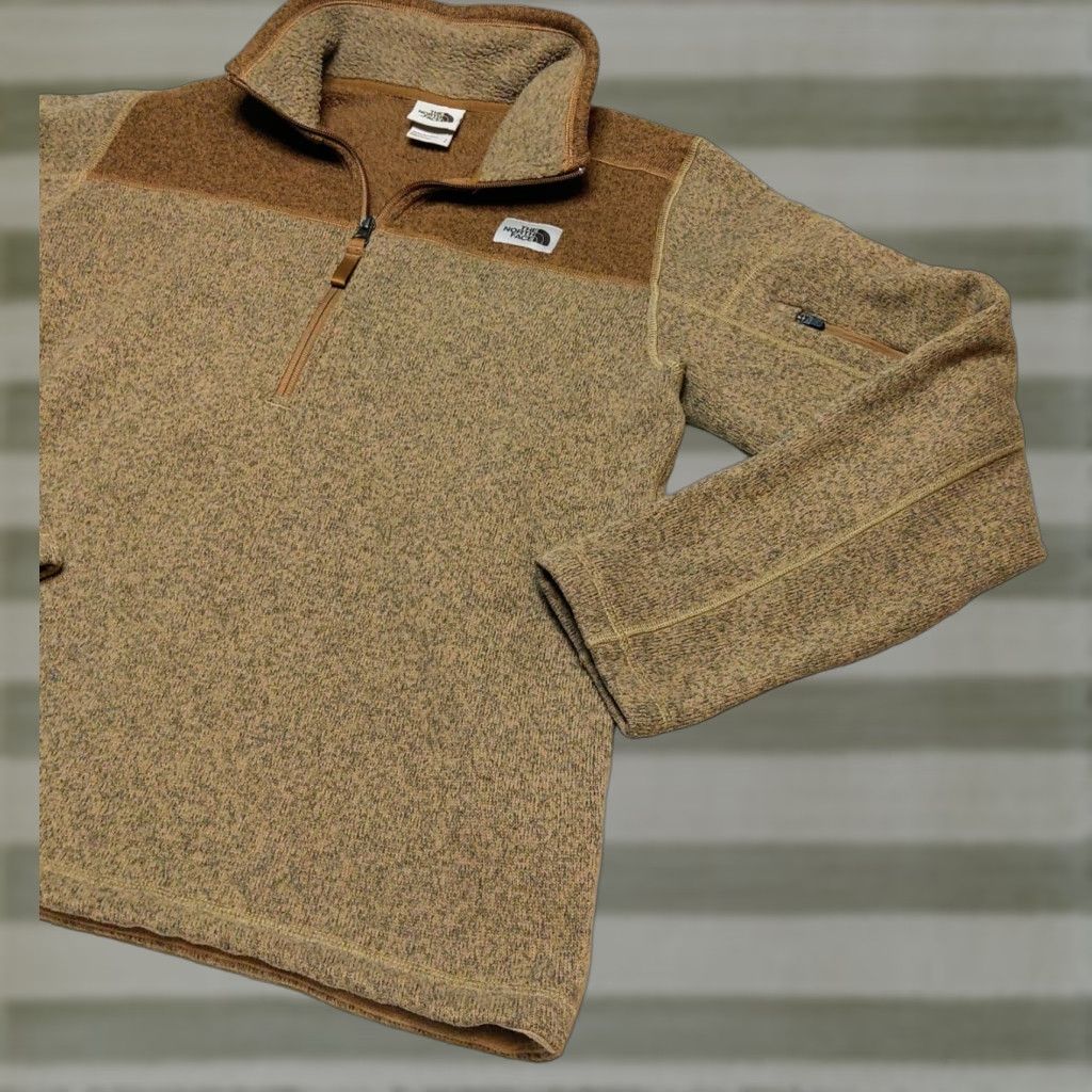 The North Face The North Face Gordon Lyons 1/4 Zip Top Brown Tan Men’s Small Pullover Windbreaker Logo Zipper Regular Size US S / EU 44-46 / 1 - 1 Thumbnail
