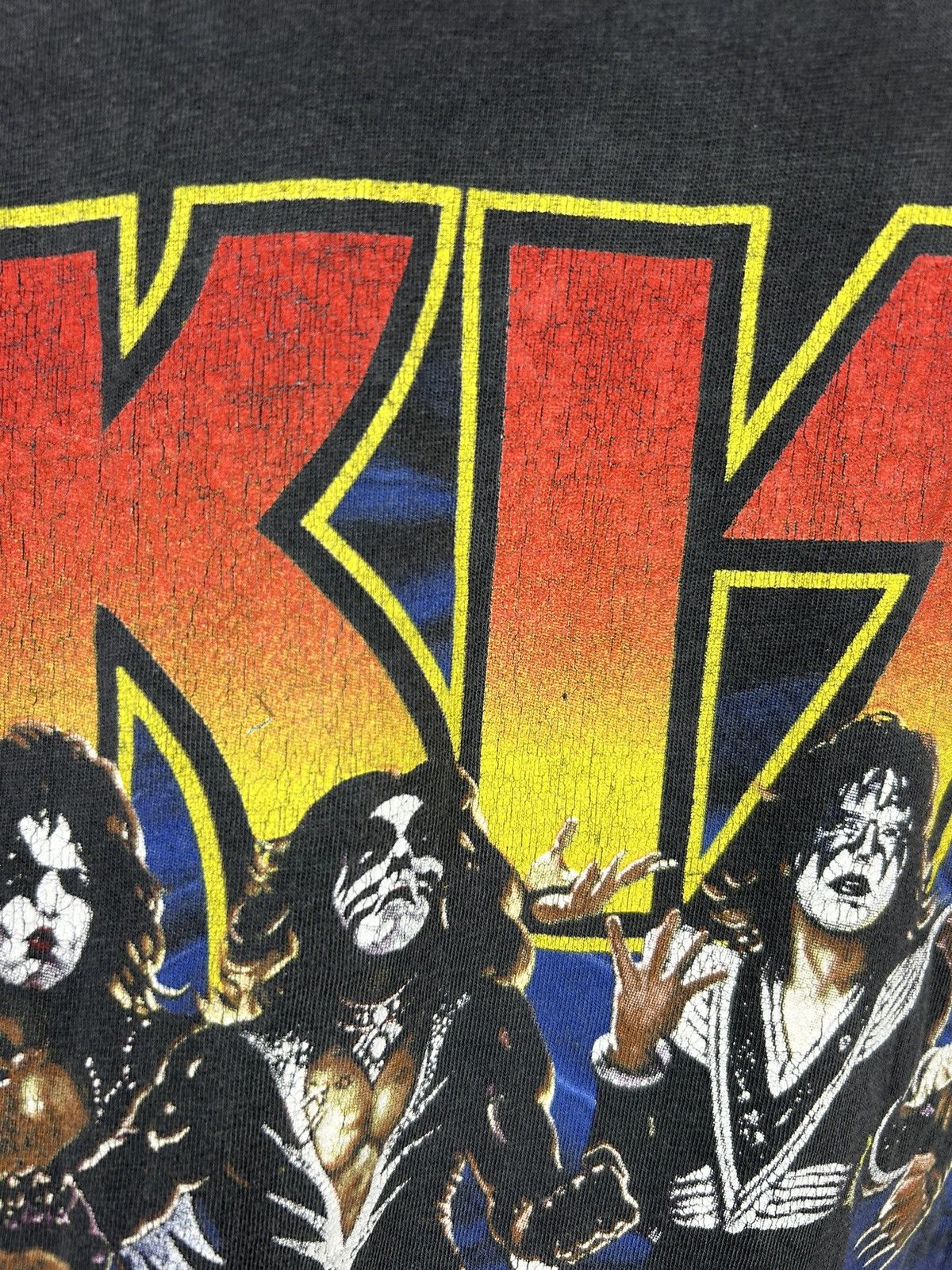 Band Tees × Vintage Vintage 90s Kiss Destroyer 1996 20 years of Destruction Tee Size US XL / EU 56 / 4 - 9 Thumbnail