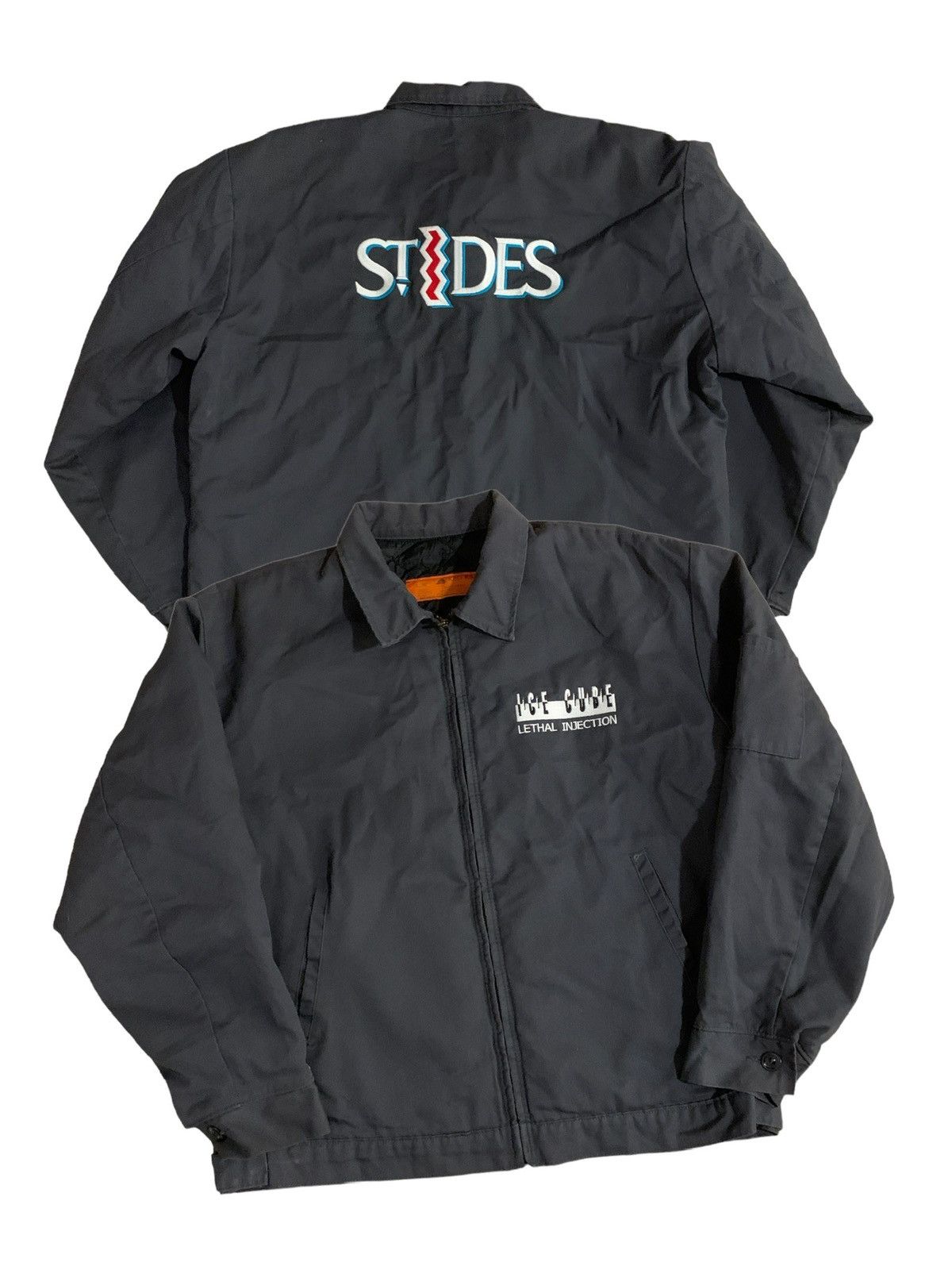 Rap Tees × Vintage Vintage 1993 Ice Cube St Ides Lethal Injection Promo Jacket Size US L / EU 52-54 / 3 - 5 Thumbnail
