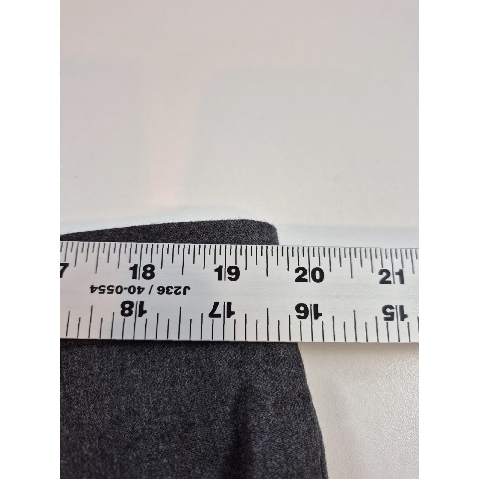 Ralph Lauren LaurHerren Ralph Lauren Dress Pants Mens 40x37 Gray Wool Flat Front NWT Unhemmed Size US 40 / EU 56 - 6 Thumbnail