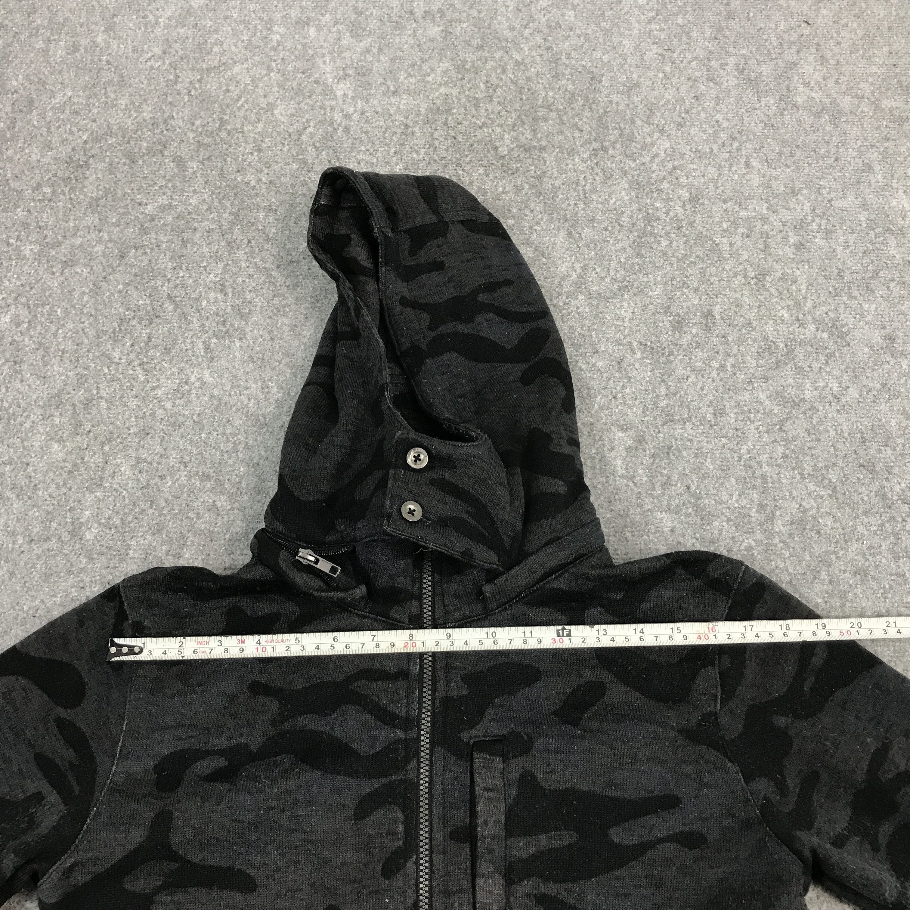In The Attic × Japanese Brand IN THE ATTIC CAMO DESIGN HOODIE JACKET Size US L / EU 52-54 / 3 - 9 Thumbnail