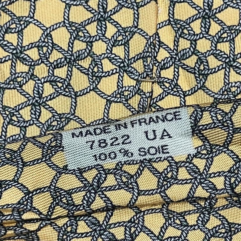 Hermes Hermes Paris Vintage Tie Size ONE SIZE - 5 Thumbnail