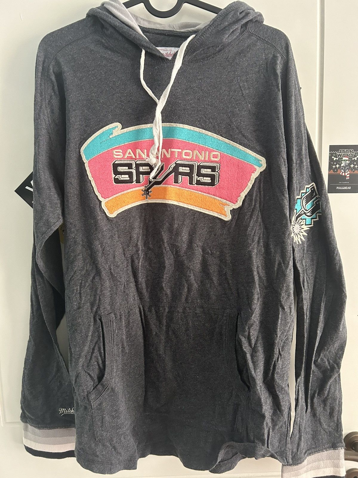 Mitchell & Ness × NBA san antonio spurs patchwork hoodie Size US L / EU 52-54 / 3 - 1 Preview