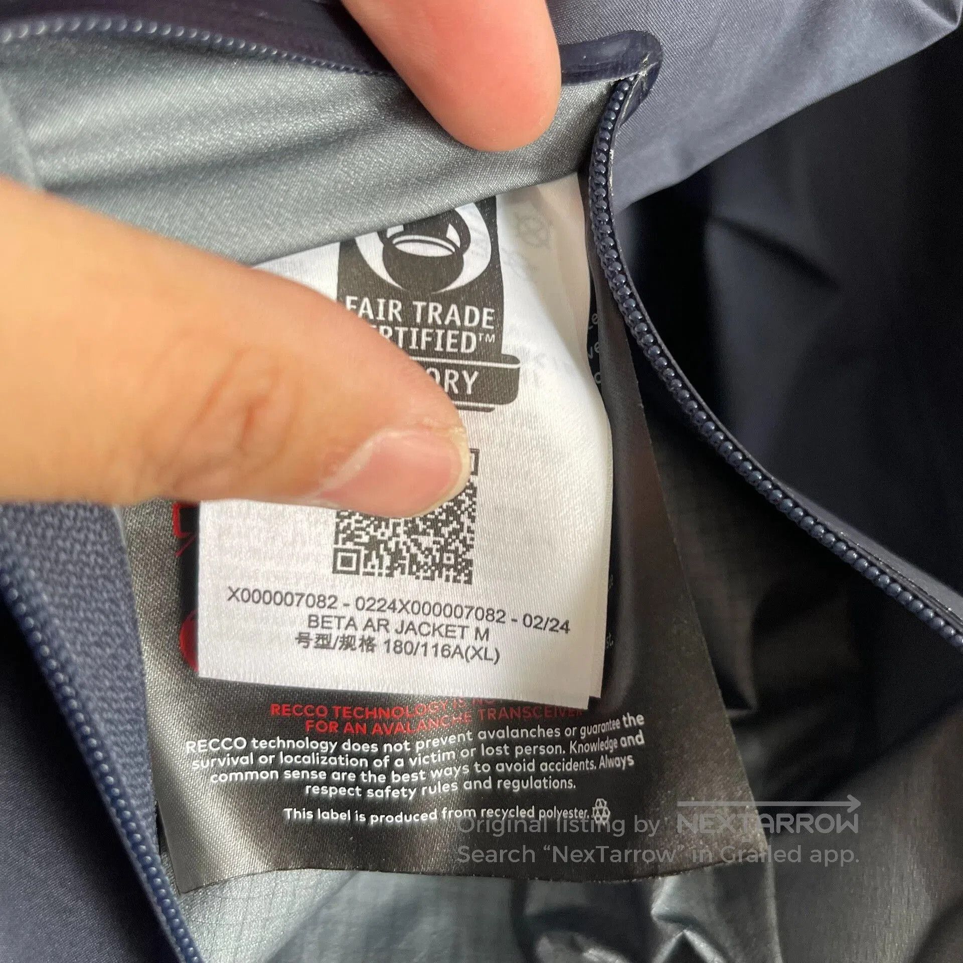 Arc'teryx Arcteryx BETA AR GORE-TEX Jacket. Size US XL / EU 56 / 4 - 5 Thumbnail