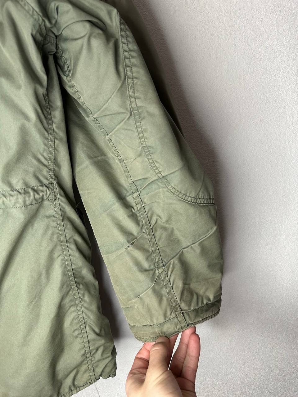 Alpha Industries US Army N-3B Flying Jacket MIL-J-6279H Vintage 70s Military Size US L / EU 52-54 / 3 - 24 Thumbnail