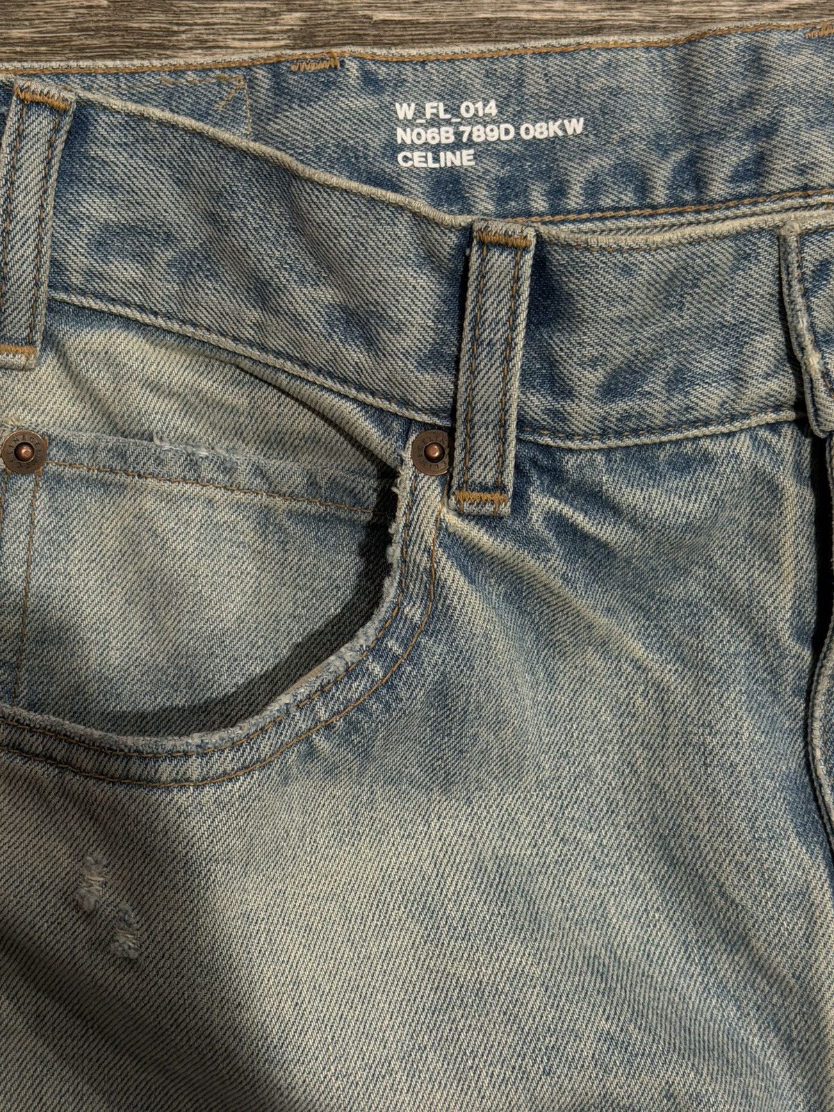 Celine CELINE by Hedi Slimane-Dylan Jean sz28 Size US 28 / EU 44 - 2 Thumbnail