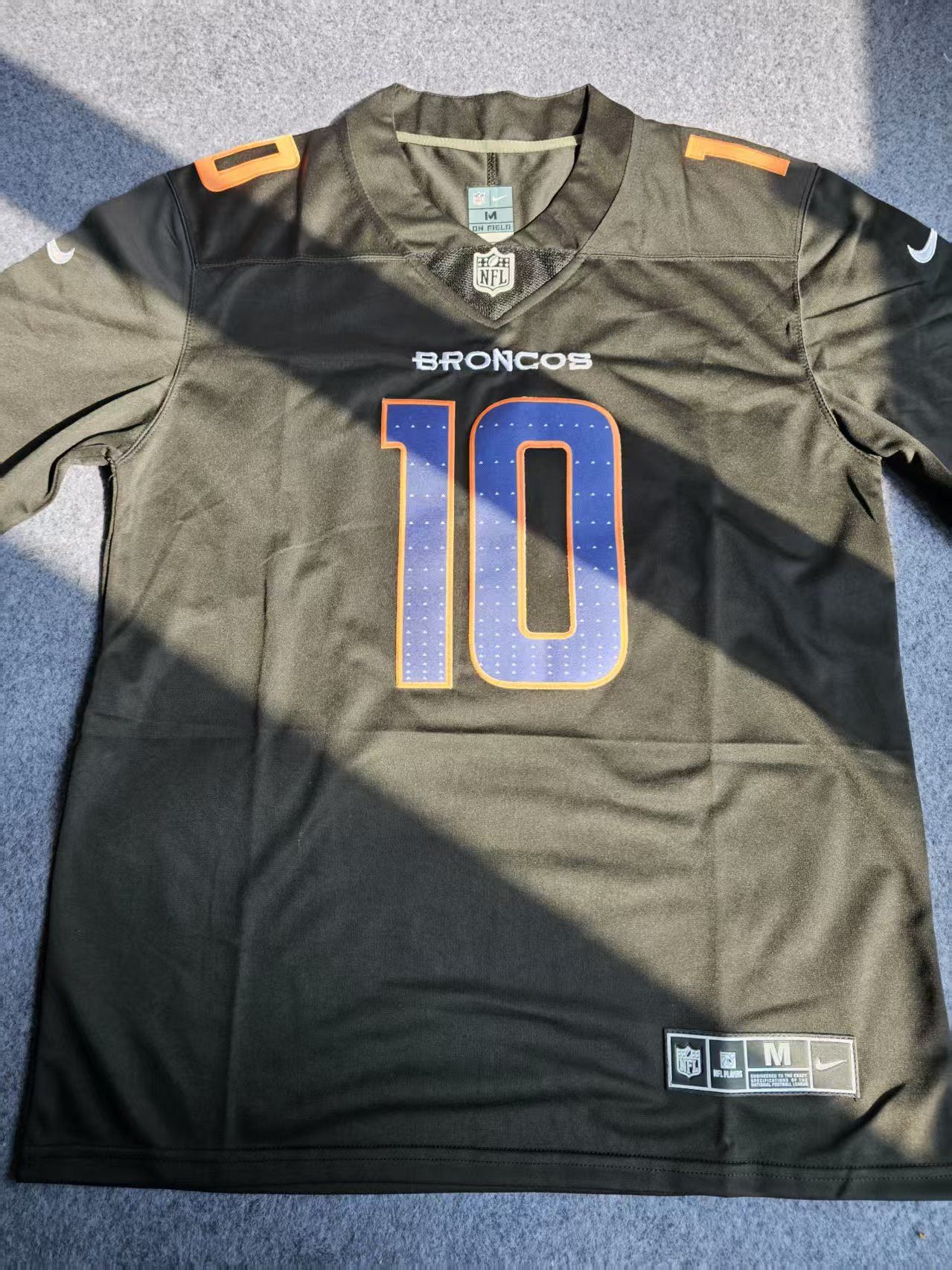 NFL 2026 Denver Broncos #10 Bo Nix Jersey Size US M / EU 48-50 / 2 - 2 Thumbnail