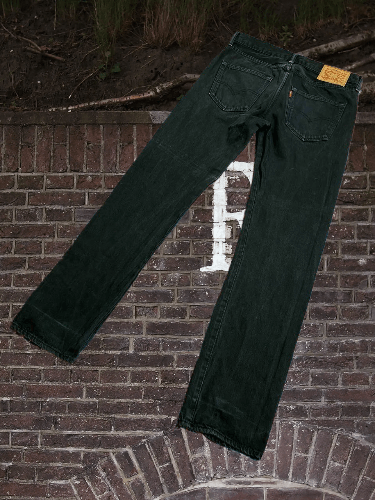 Levi's × Vintage Levi’s 501 jeans black vintage denim pants Size US 30 / EU 46 - 1 Thumbnail