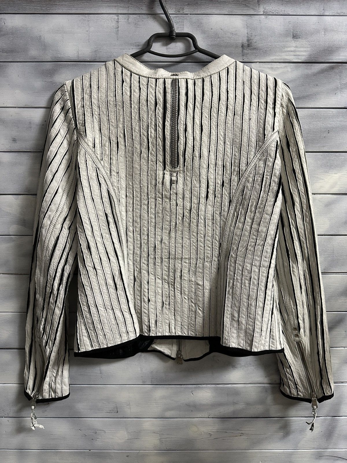 Milestone Rare Luxury Leather Jacket Milestone Lamm Nappa Size 48(It) Size XL / US 12-14 / IT 48-50 - 9 Thumbnail