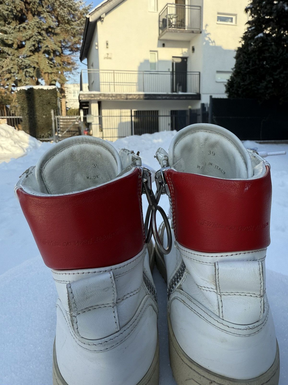 Off-White Off-white hight sneakers Virgil Abloh hight top Size 39 Size US 9 / IT 39 - 7 Thumbnail