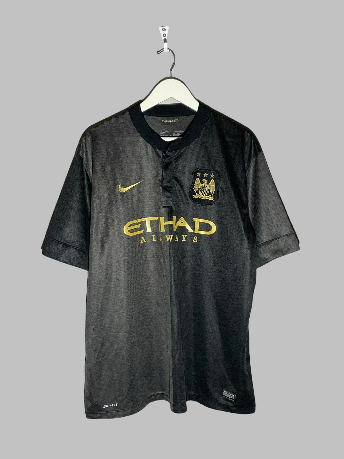 Nike Manchester City Nike 2013/14 Away Football Shirt Size US XXL / EU 58 / 5 - 1 Thumbnail