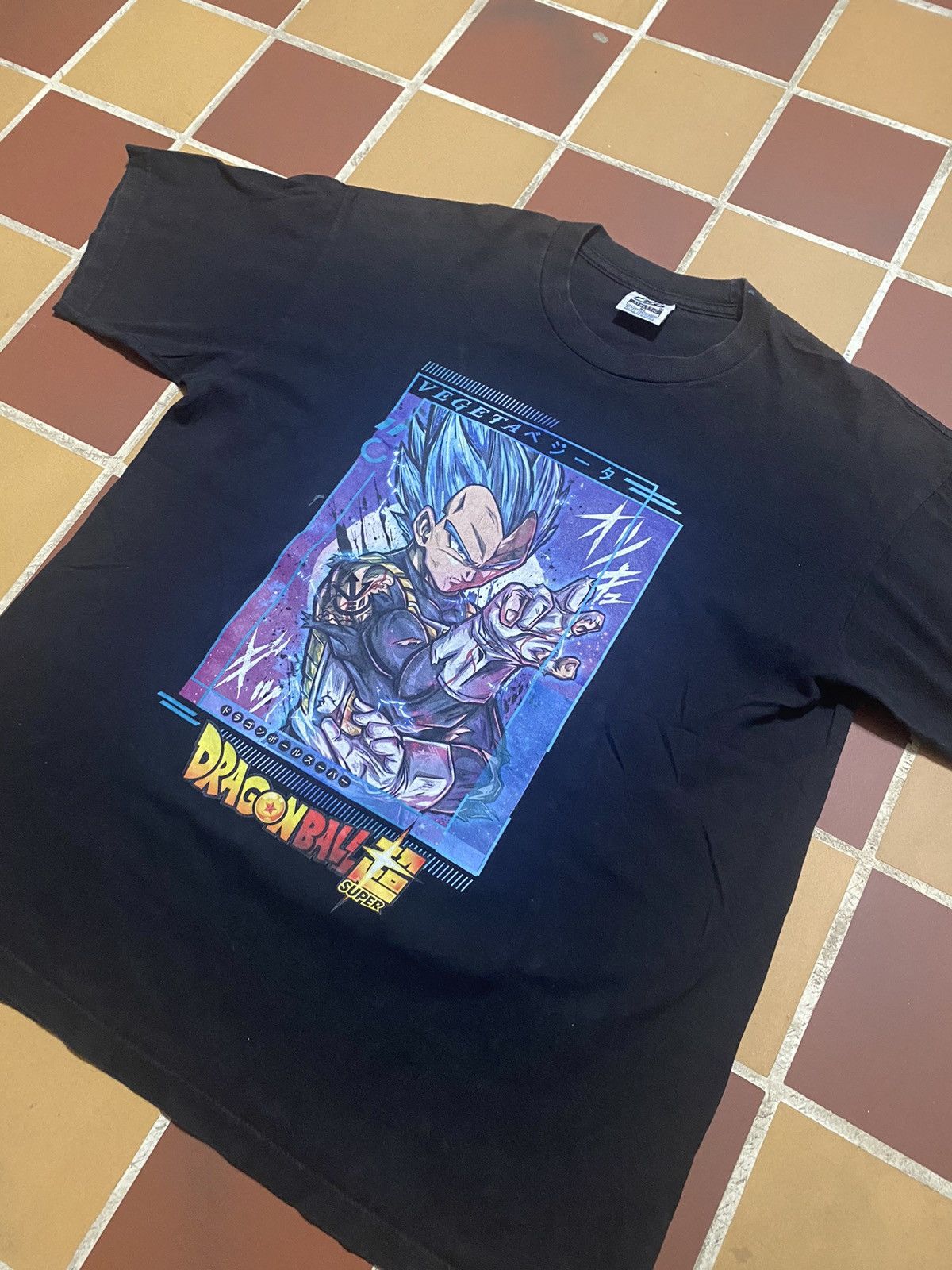 Anime × Cartoon Network × Vintage Vintage Dragon Ball Z Super Vegeta Anime Tee Goku Y2K Size US XL / EU 56 / 4 - 1 Thumbnail