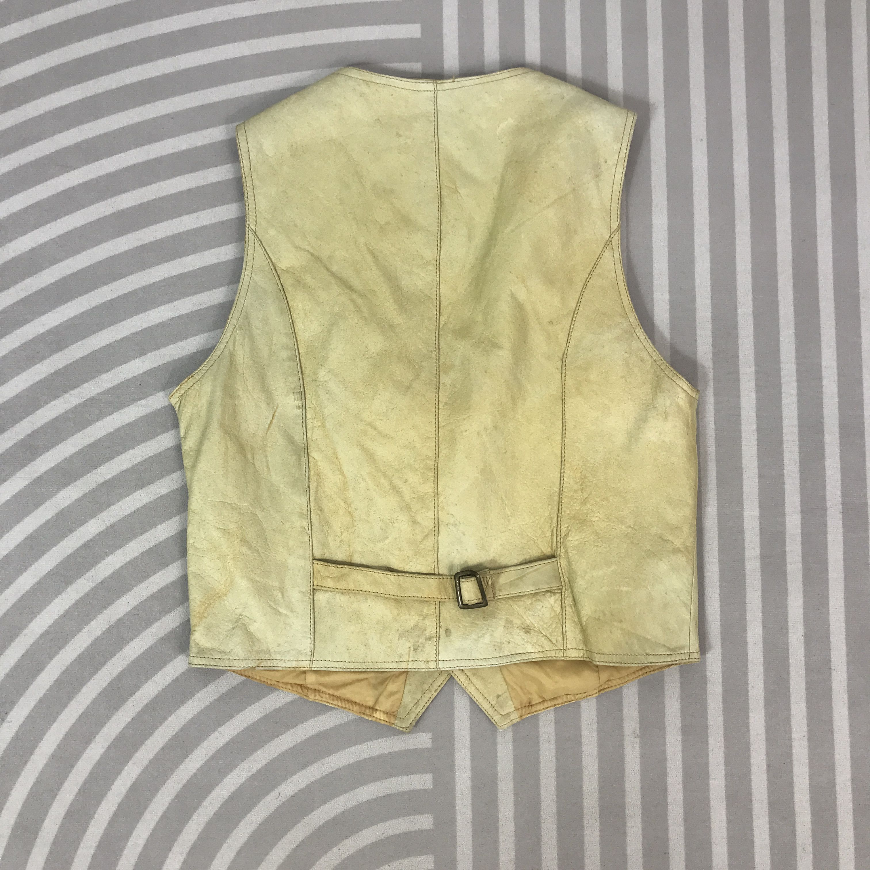 Adventure Bound Vintage Adventure Bound Wilsons Leather Vest K62B21 Size US L / EU 52-54 / 3 - 3 Thumbnail