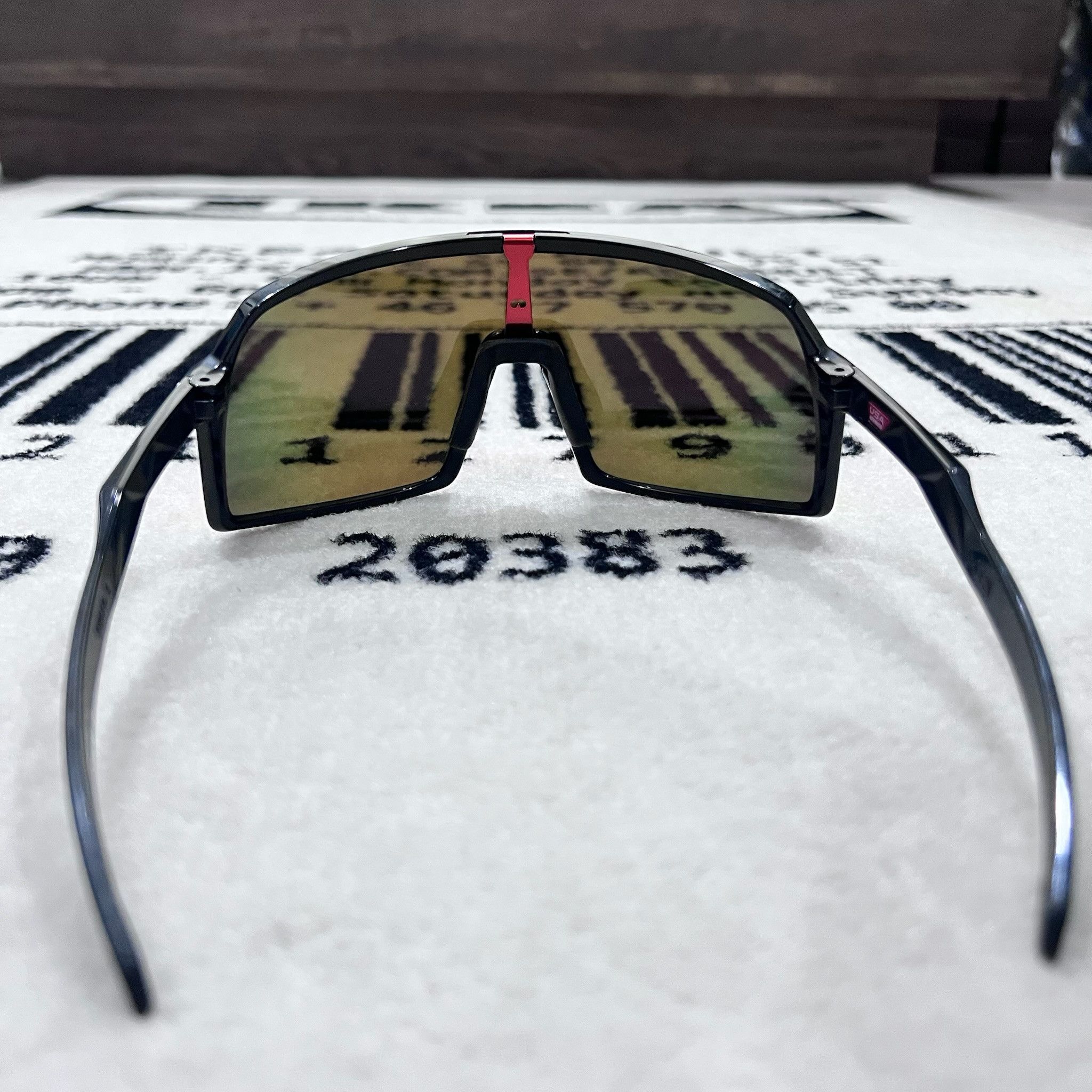 Oakley Oakley Sutro S Prizm Lens Ruby Black Frame Sunglasses Size ONE SIZE - 7 Thumbnail