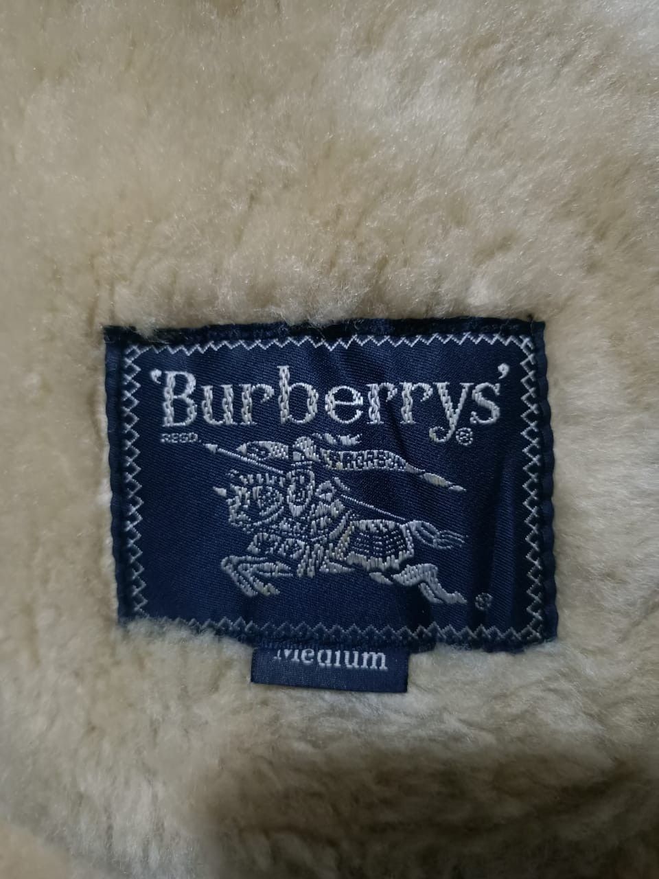Burberry Burberrys’ Shearling Sheepskin Jacket –Made in Japan (1990s) Size US M / EU 48-50 / 2 - 10 Thumbnail