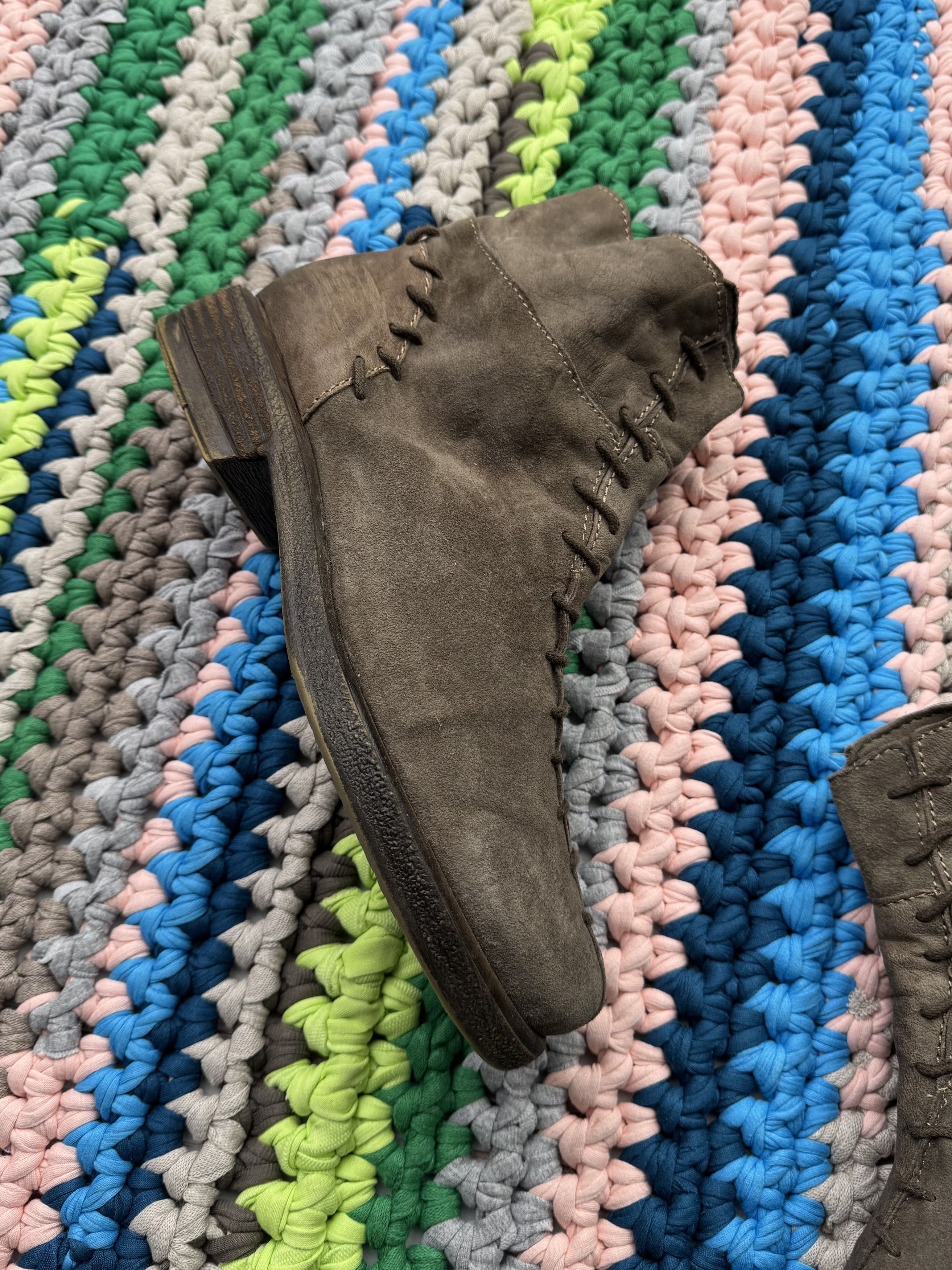 A.S.98 Vintage Leather Boots (ET1)(D15) Size US 9 / IT 39 - 2 Thumbnail