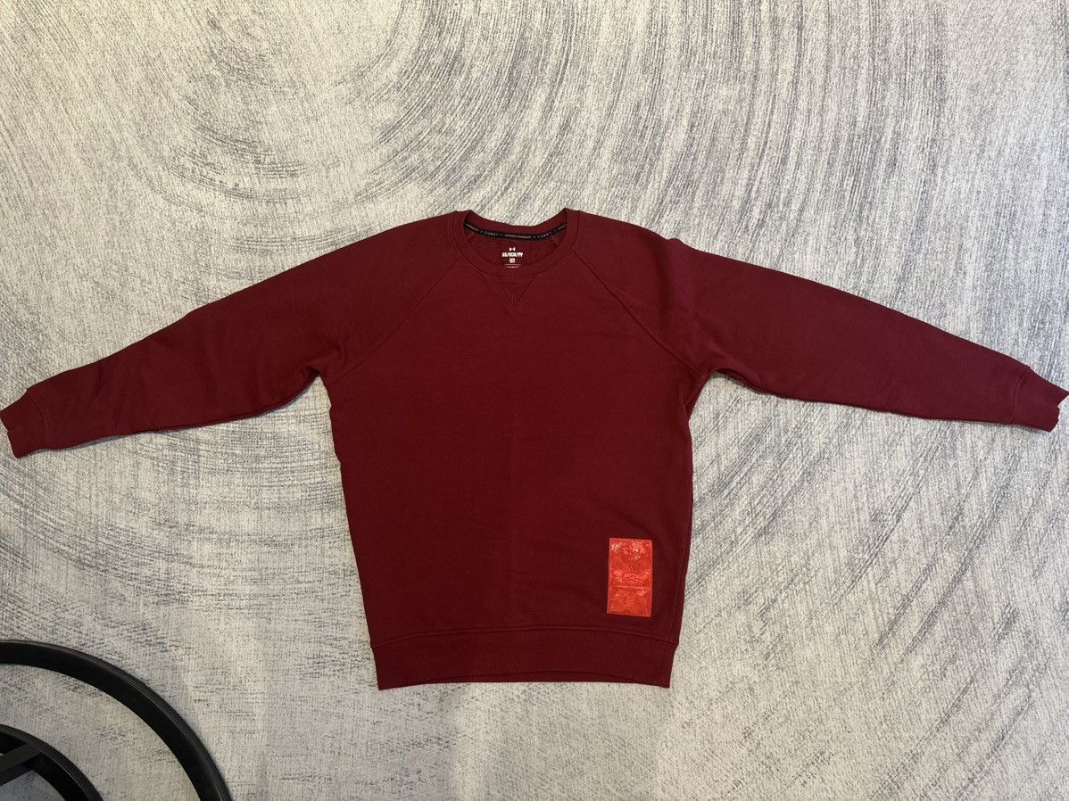 Under Armour Under Armour Stephen Curry x Bruce Lee Red Maroon Sweater Size US XS / EU 42 / 0 - 4 Thumbnail
