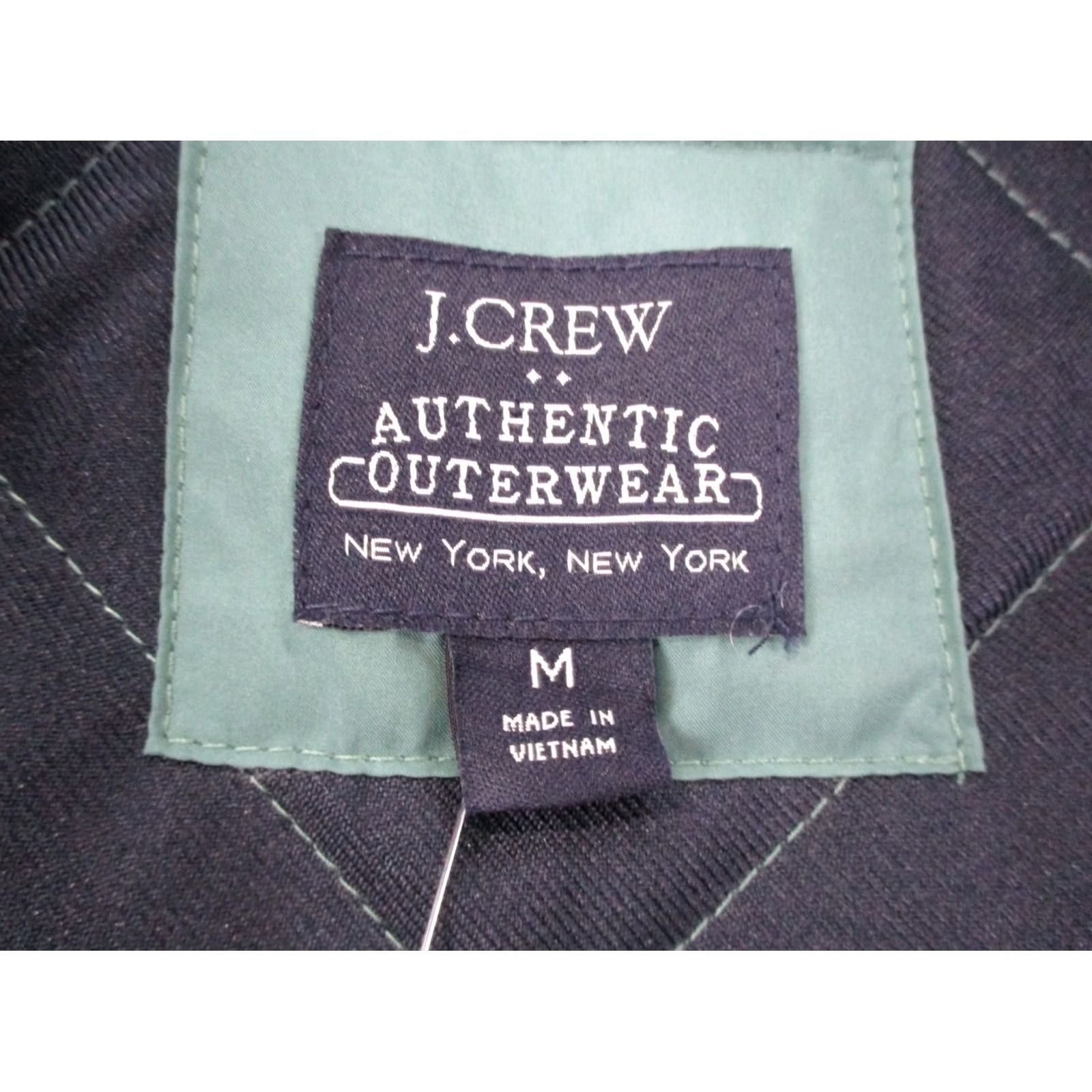 J.Crew J.CREW Vest Jacket Mens M Walker Quilted Equestrian BI930 Hiking Outdoors NEW Vest Jacket M Green Puffer Windproof Zip Full Zip Size US M / EU 48-50 / 2 - 6 Thumbnail