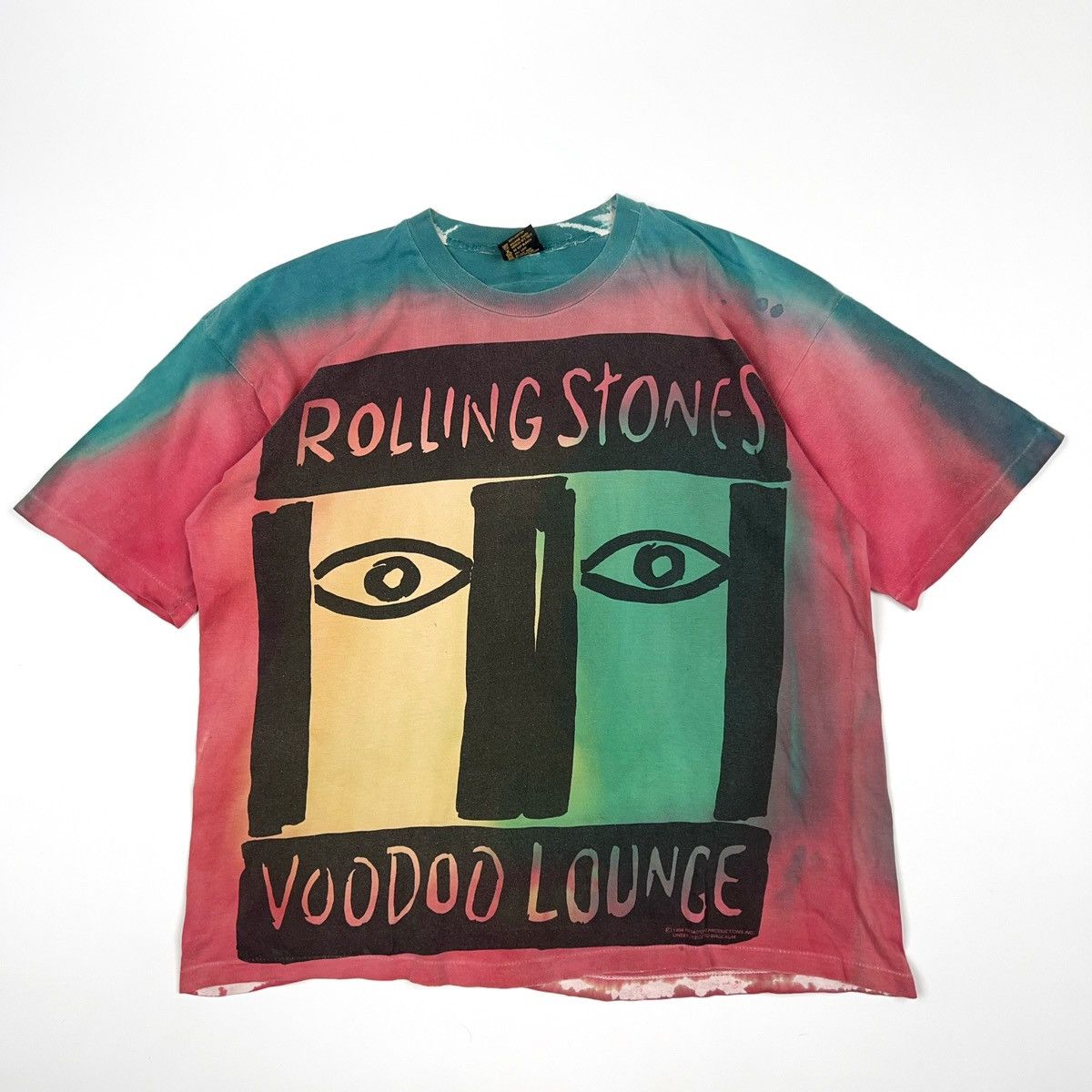 Brockum Rolling Stones Voodoo Lounge 1994 Single Stitch Vintage Tee Size US XXL / EU 58 / 5 - 2 Thumbnail