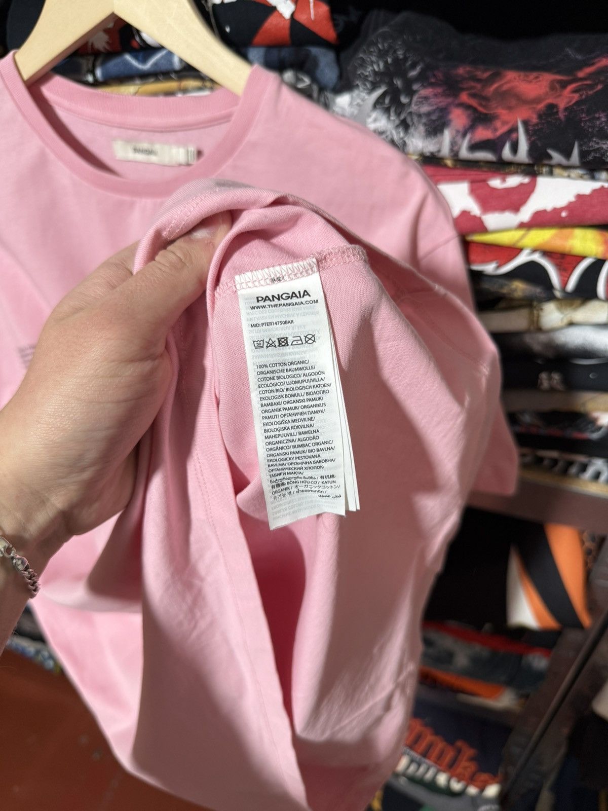 Pangaia Rare Pangaia Sakura Pink T-Shirt Y2K Hype Size US XL / EU 56 / 4 - 6 Thumbnail