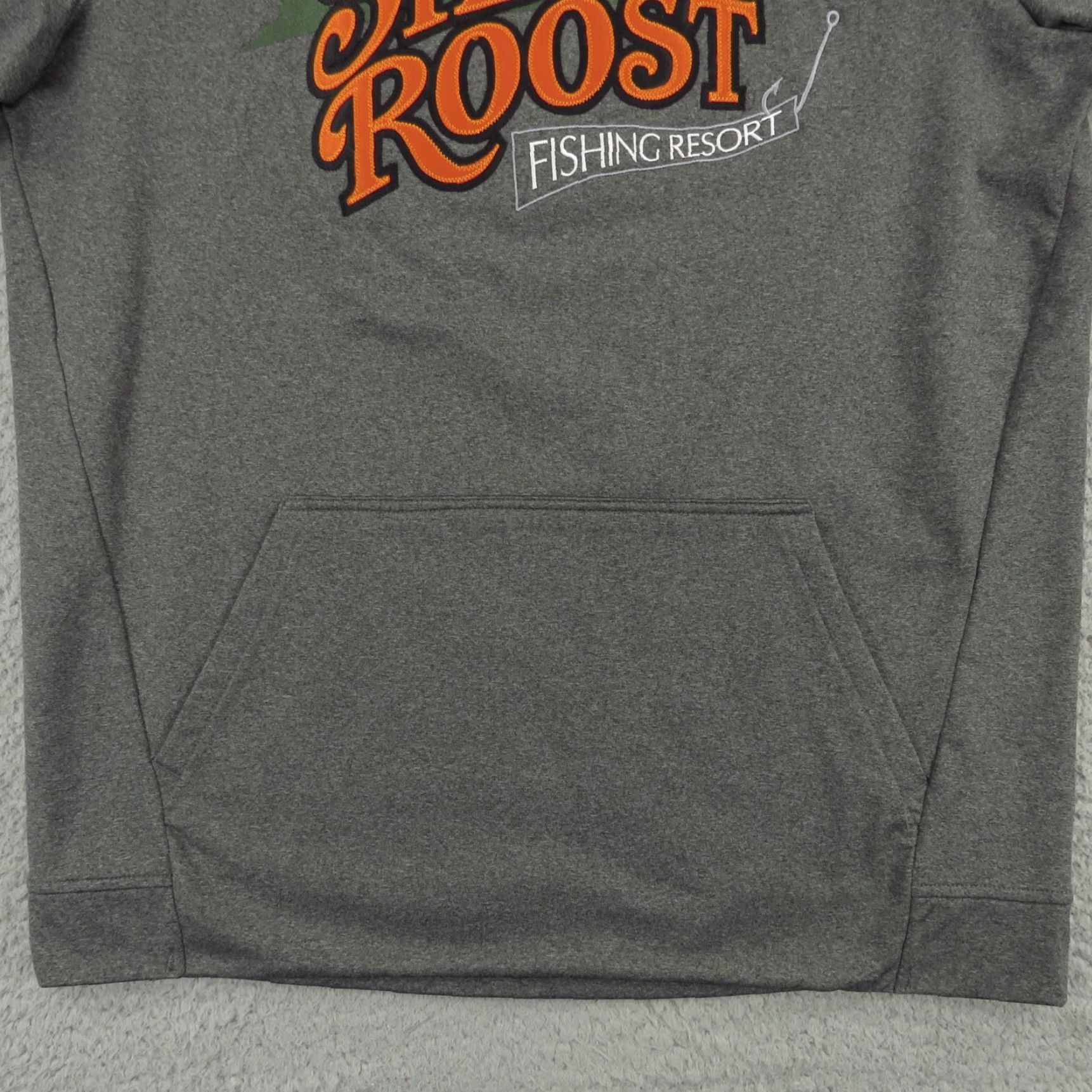 Vintage UNRL Hoodie Mens Medium Crossover Heather Grey Shady Roost Canada Canadian Hunt Shirt? Size US M / EU 48-50 / 2 - 2 Thumbnail