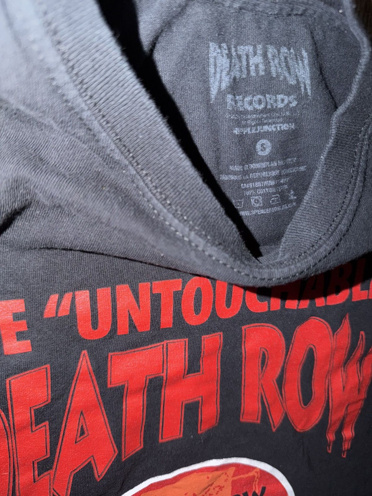 Death Row Records Death Row Records "The Untouchable" Official Merchandise Tee Size US S / EU 44-46 / 1 - 4 Thumbnail