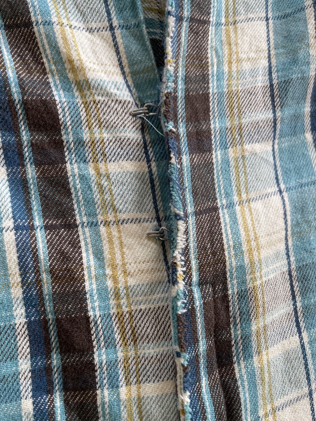 Japanese Brand CH-777 Attack The Mind 7 "Retentis" Plaid Shirt Size US XS / EU 42 / 0 - 15 Thumbnail