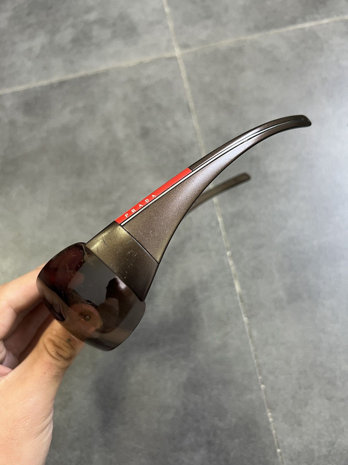 Prada × Vintage Vintage Prada Sport Luna Rossa Rare sunglasses Size ONE SIZE - 7 Thumbnail