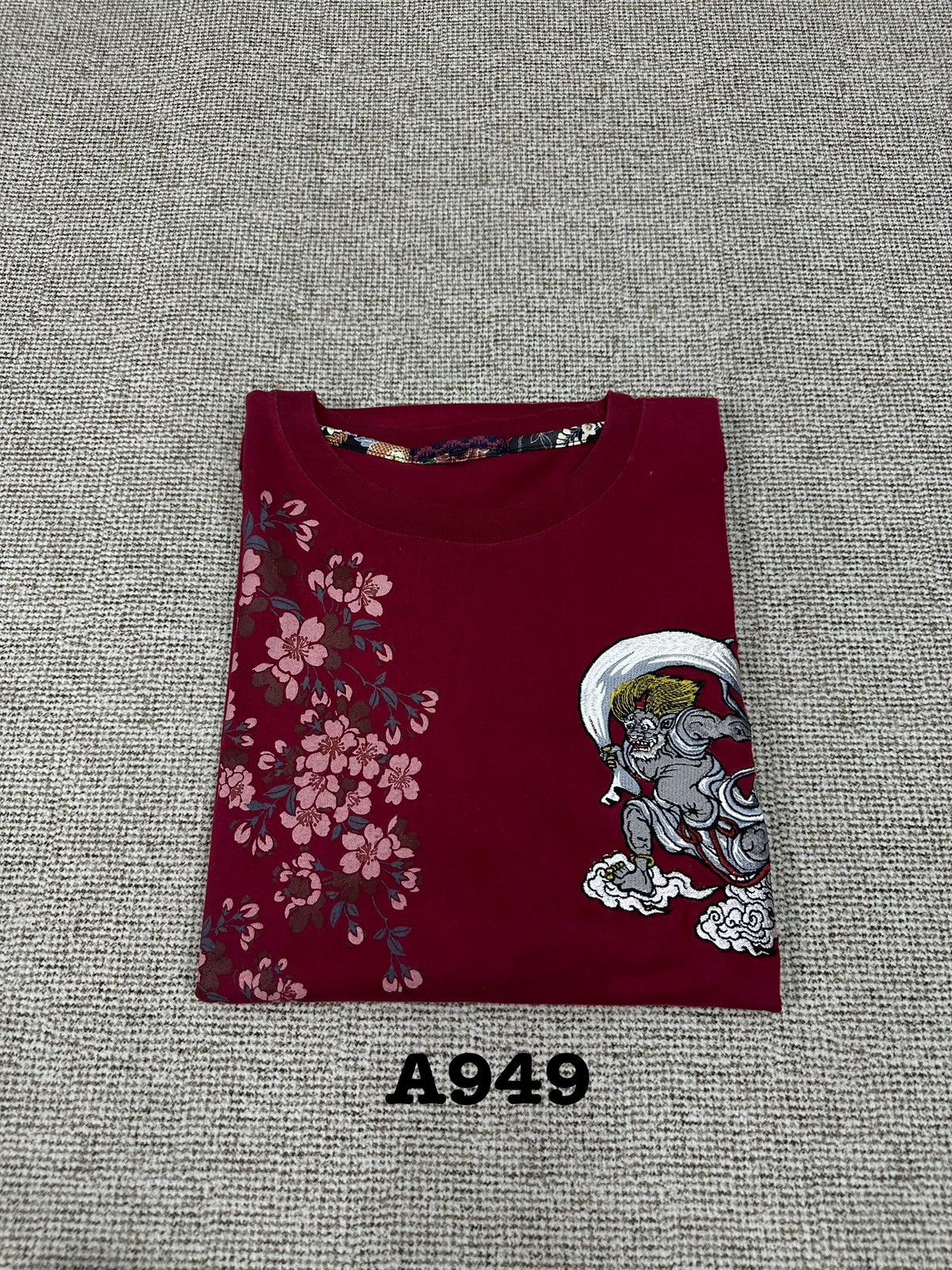 Karakuri Tamashii Karakuri Tamashi Sukajan Harajuku Tshirt A949 Size US L / EU 52-54 / 3 - 16 Thumbnail